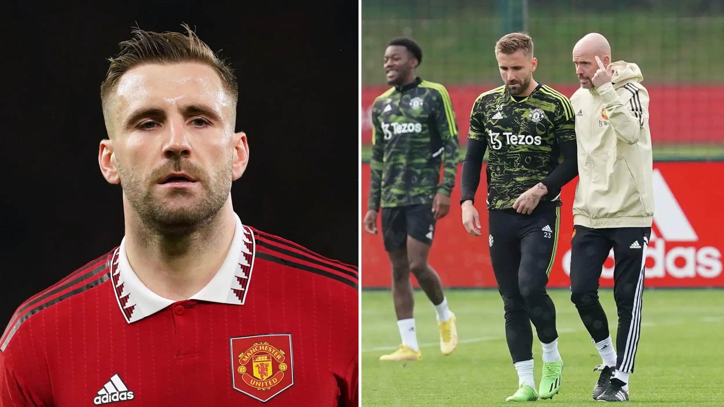 "We're at the beginning of our journey..." - Luke Shaw signs new deal with Man Utd until 2027