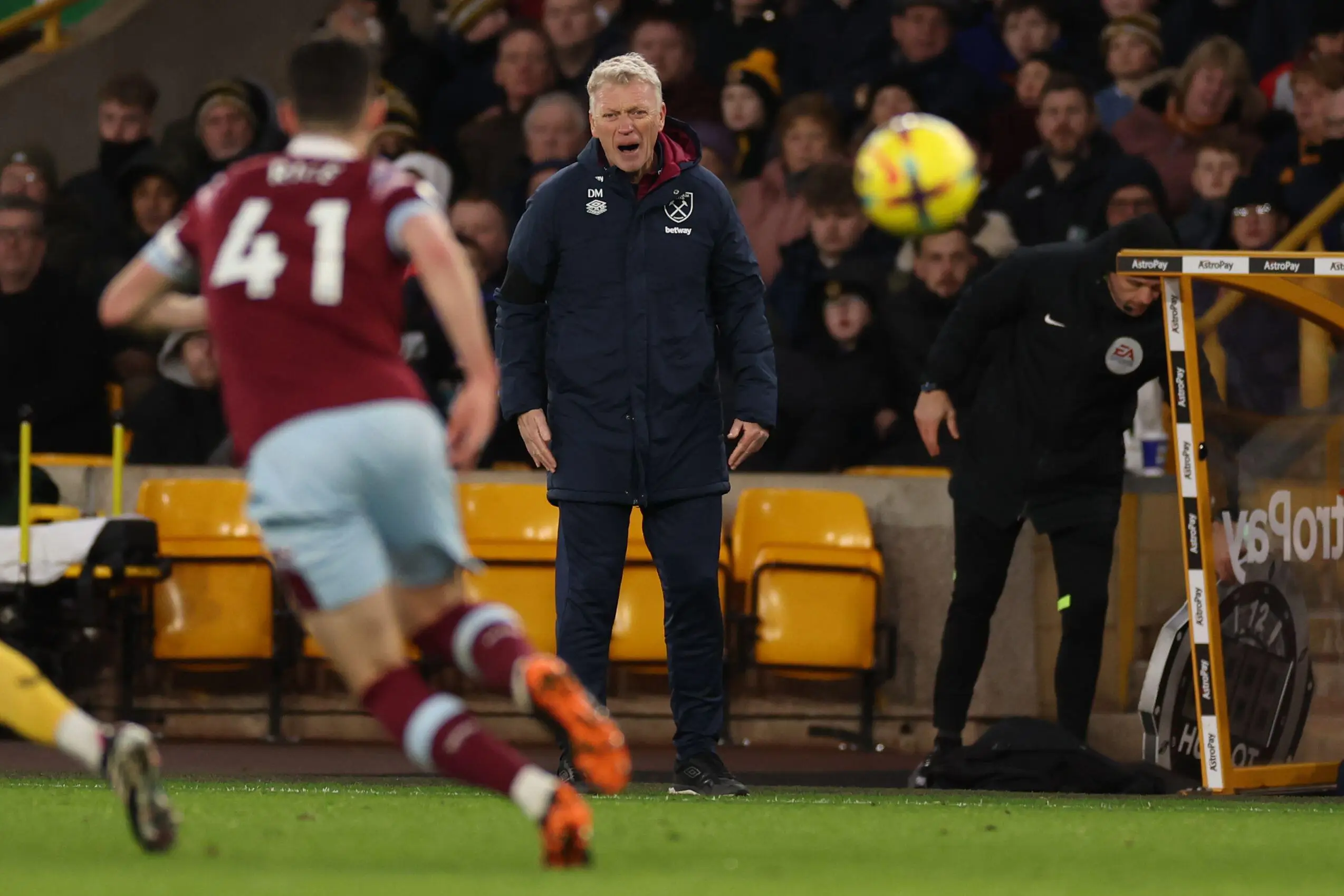 Moyes is struggling at West Ham. Image: Alamy