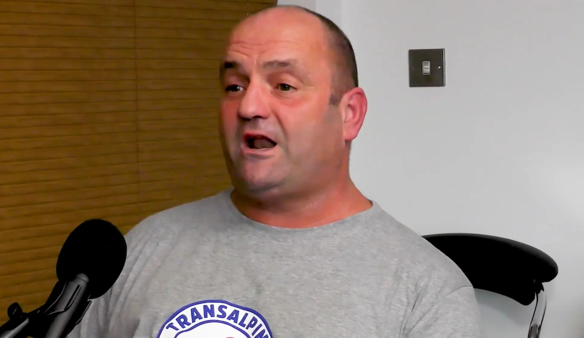 Former Everton hooligan Andrew Nicholls (Credit:AnythingGoesWithJamesEnglish)