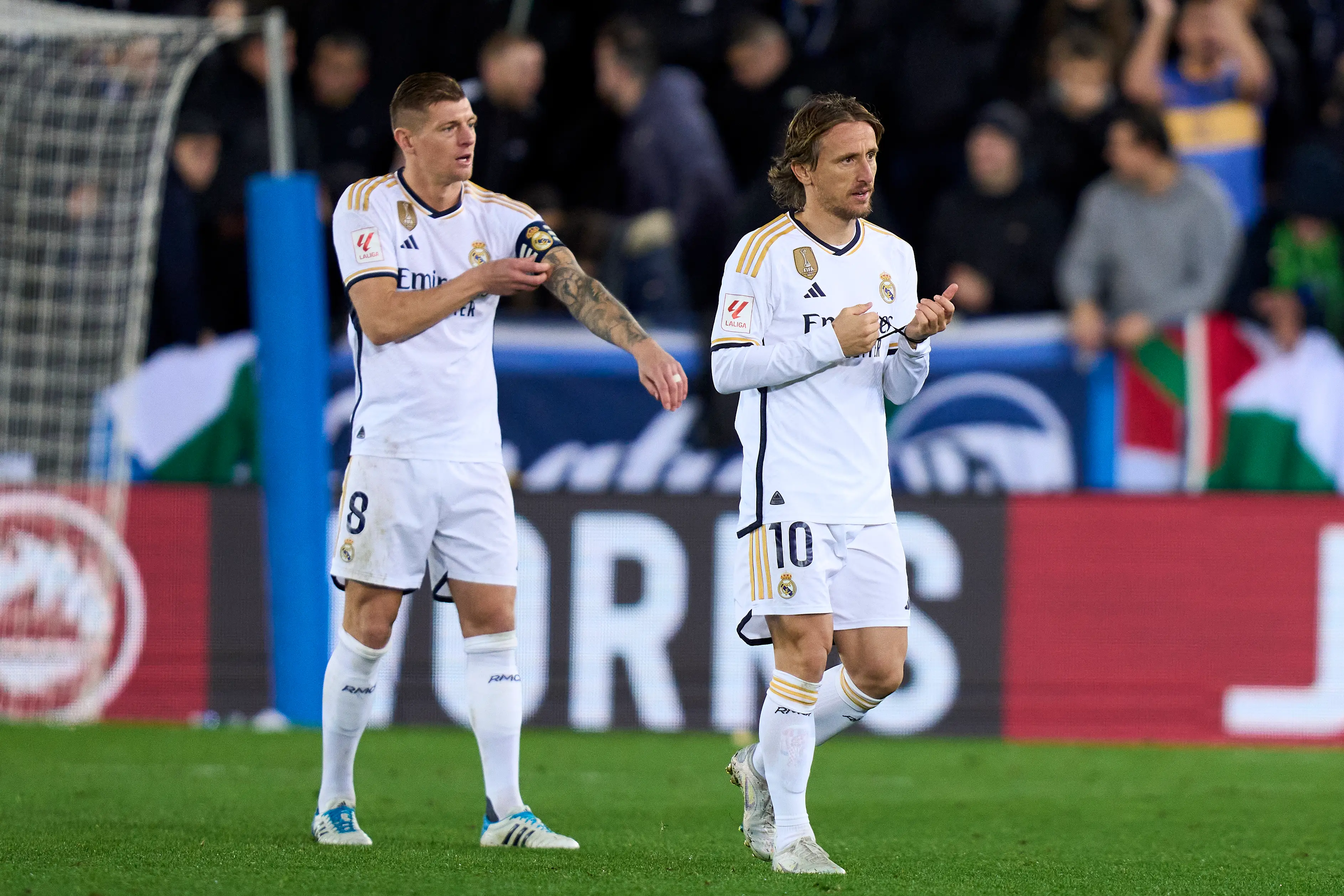 Real Madrid duo Toni Kroos and Luka Modric