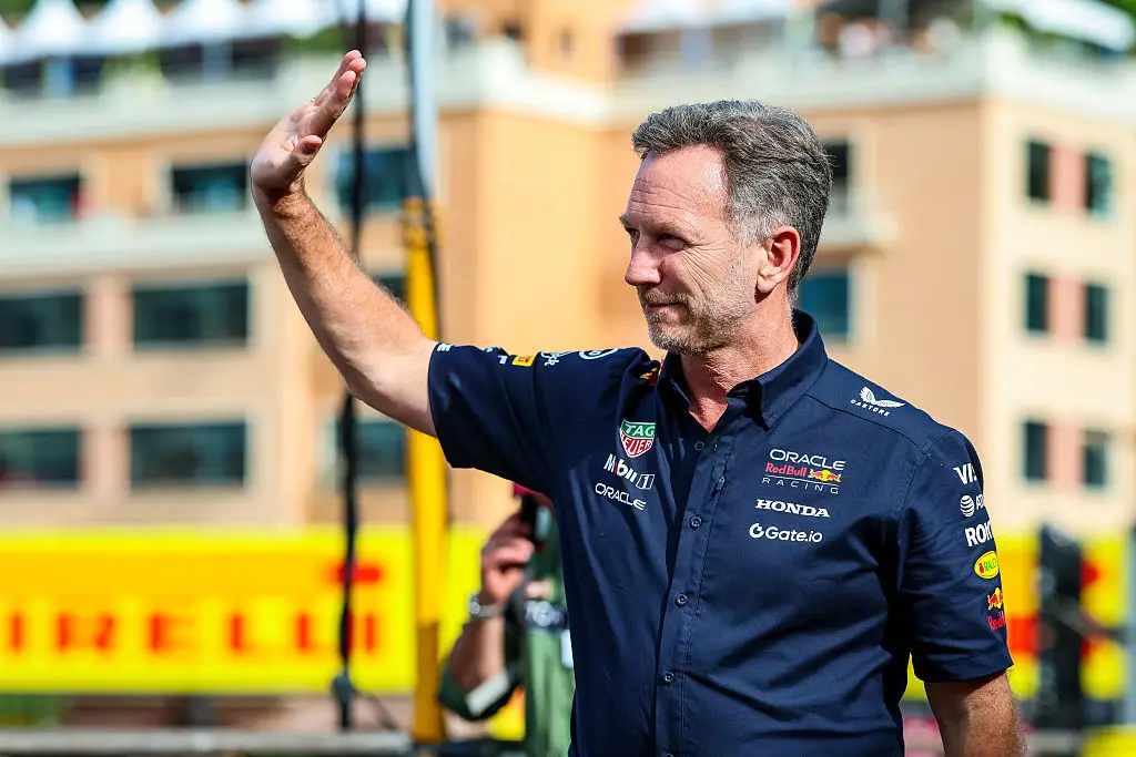 Christian Horner has been linked with a shock move to Ferrari. (Image: Getty)