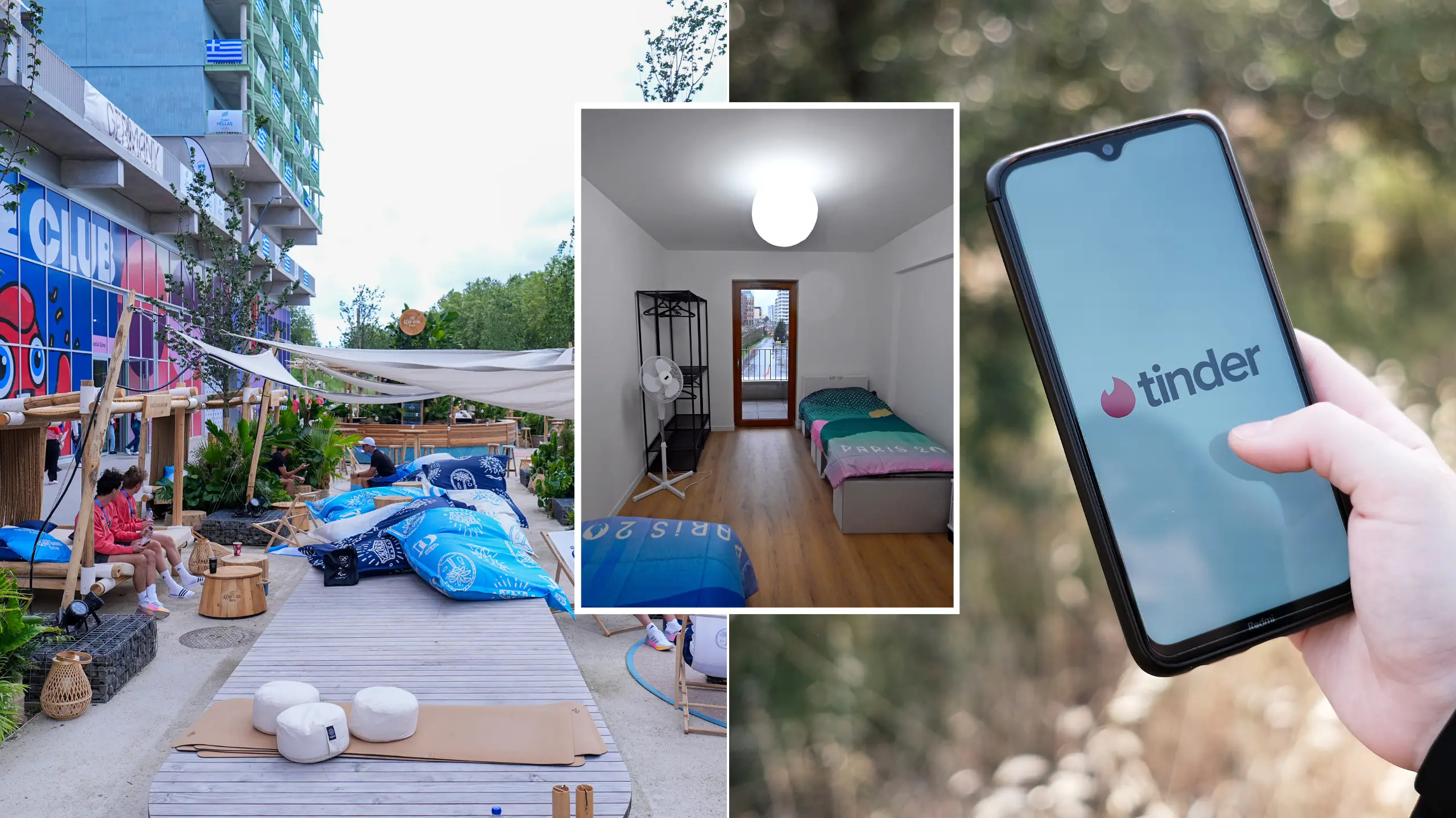 TikToker changed their location to the Olympic village on Tinder and the results were eye-opening