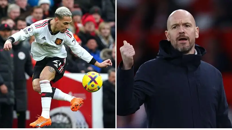 Stunning report claims Man Utd boss Ten Hag is considering selling Antony after dismal Liverpool performance