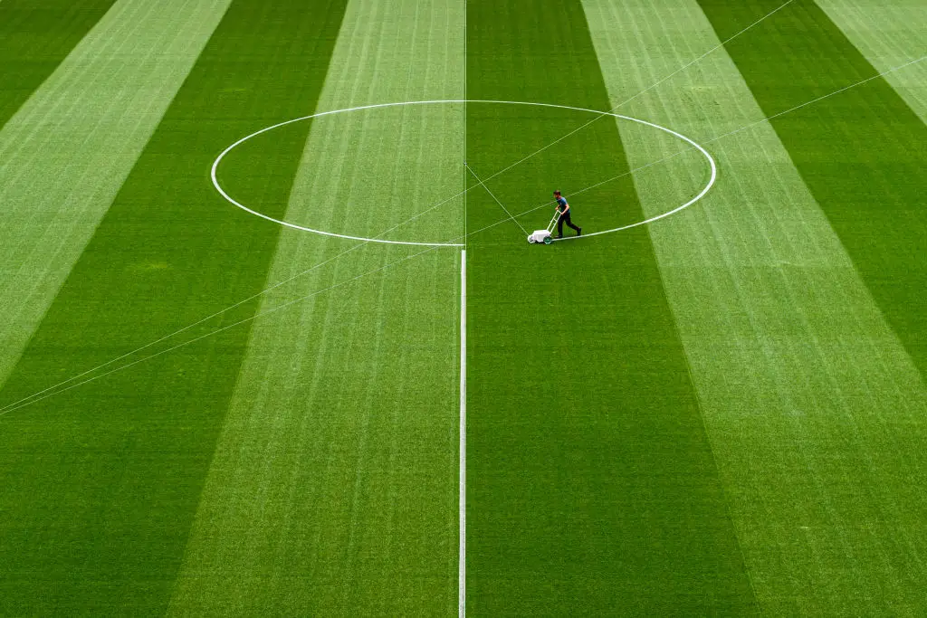 The centre circle was first introduced in 1891. (Image: Getty)