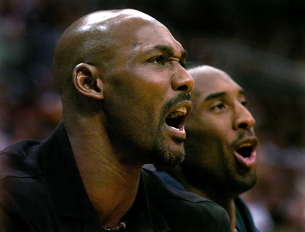 Karl Malone (left) and Kobe Bryant (right) (Credit:Getty)