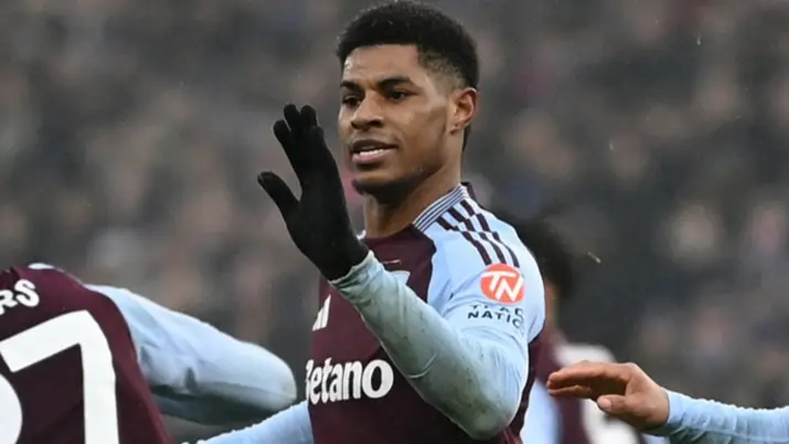 Fans think Marcus Rashford has 'proved Ruben Amorim wrong' after making Premier League debut for Aston Villa