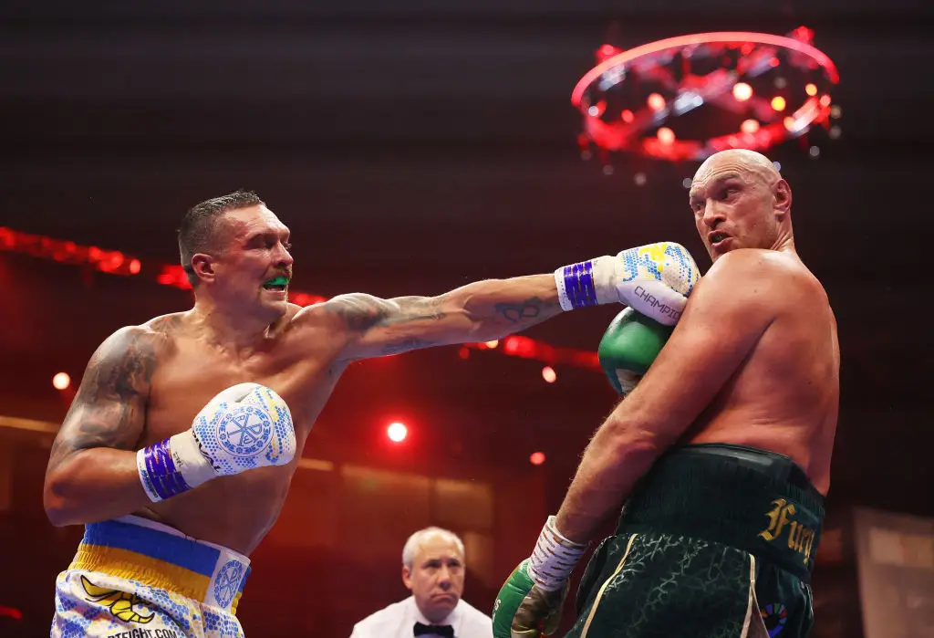 Tyson Fury last fought Oleksandr Usyk in December 2024. (Image: Richard Pelham/Getty Images)