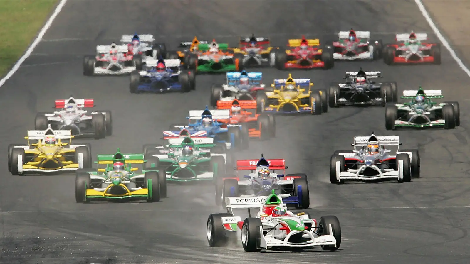 A1GP lasted for three seasons before folding due to financial issues in 2009 (Image: Getty)