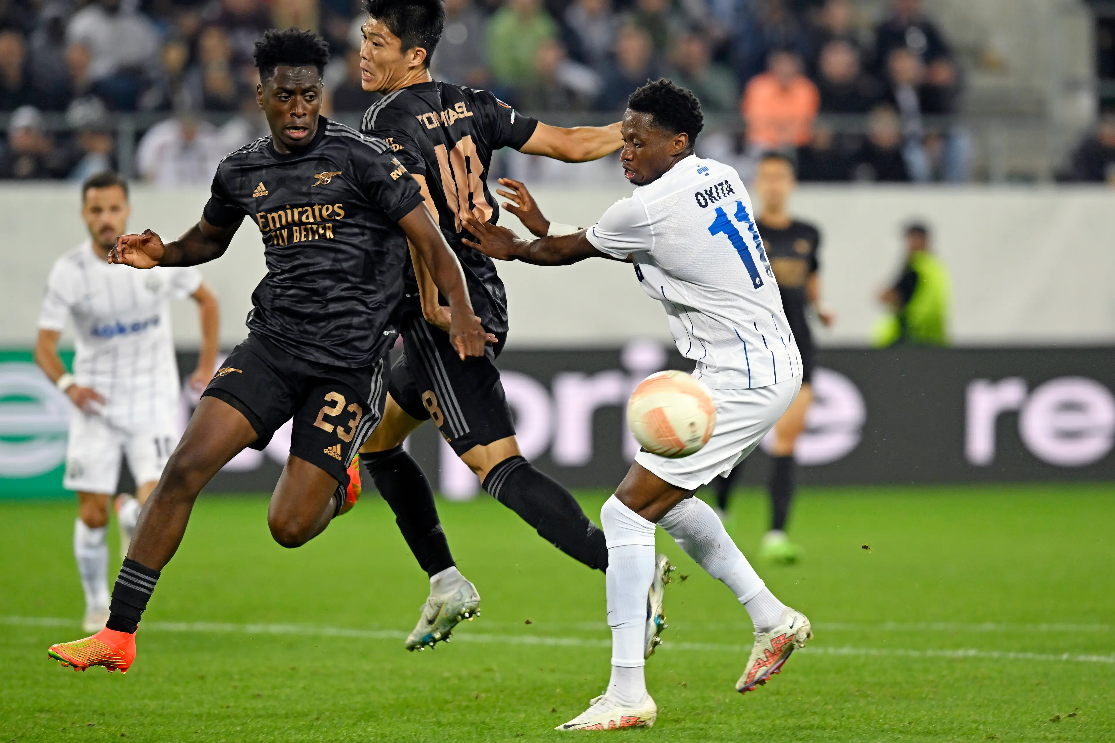 Arsenal were in action in Switzerland. (Image