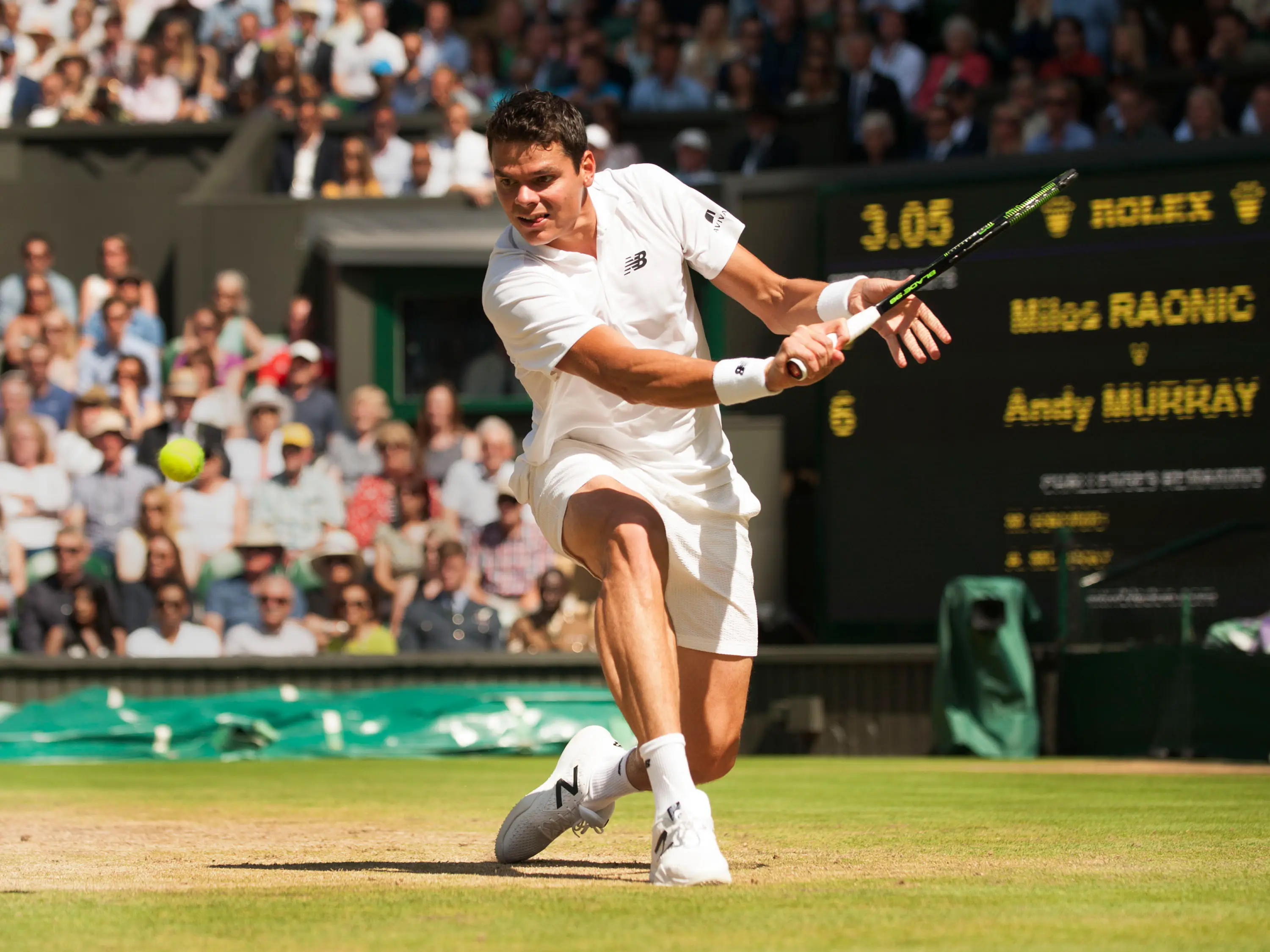 Milos Raonic has retired from tennis. Image: Getty