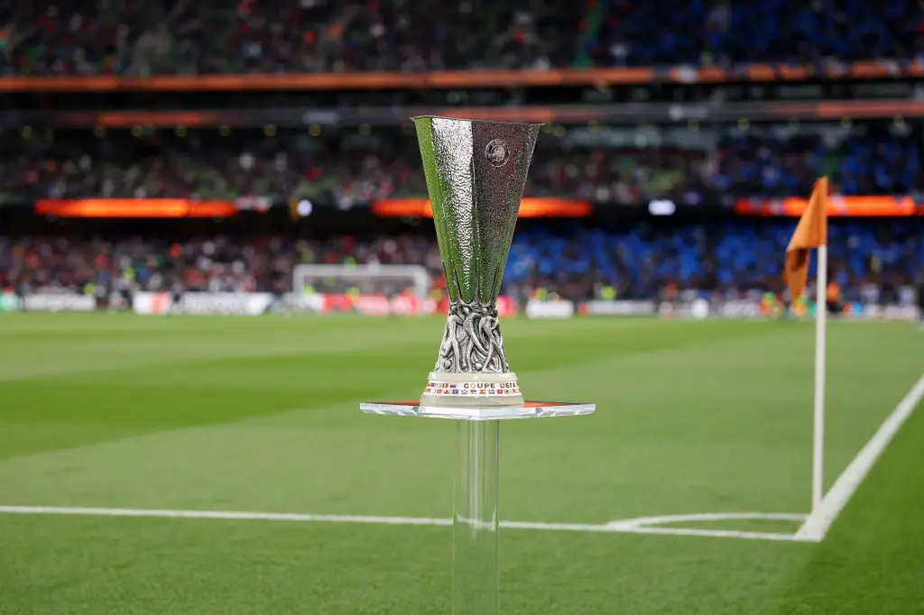 The Europa League trophy (Credit:Getty)