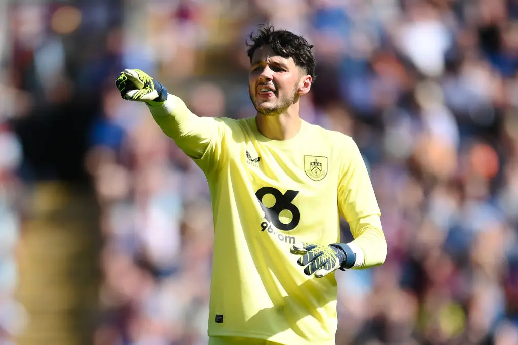 Burnley goalkeeper James Trafford pictured -