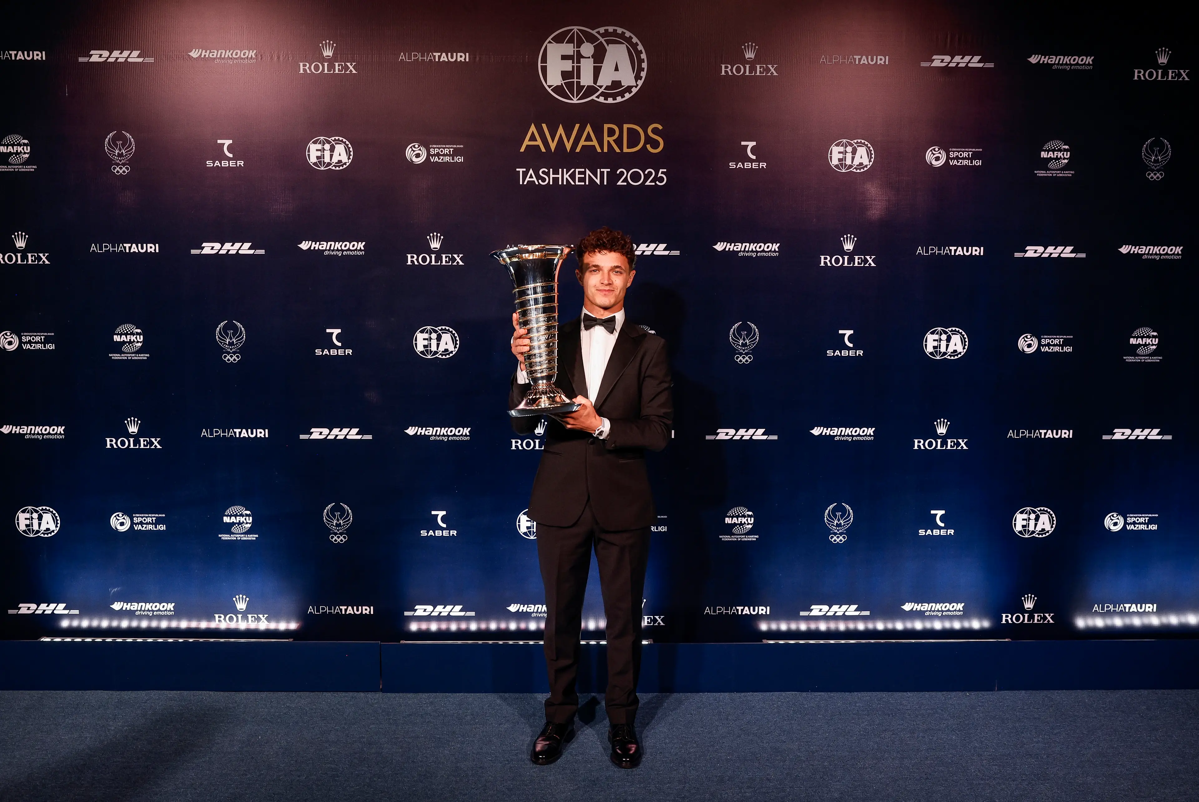 Lando Norris is the defending F1 world champion. Image: Getty