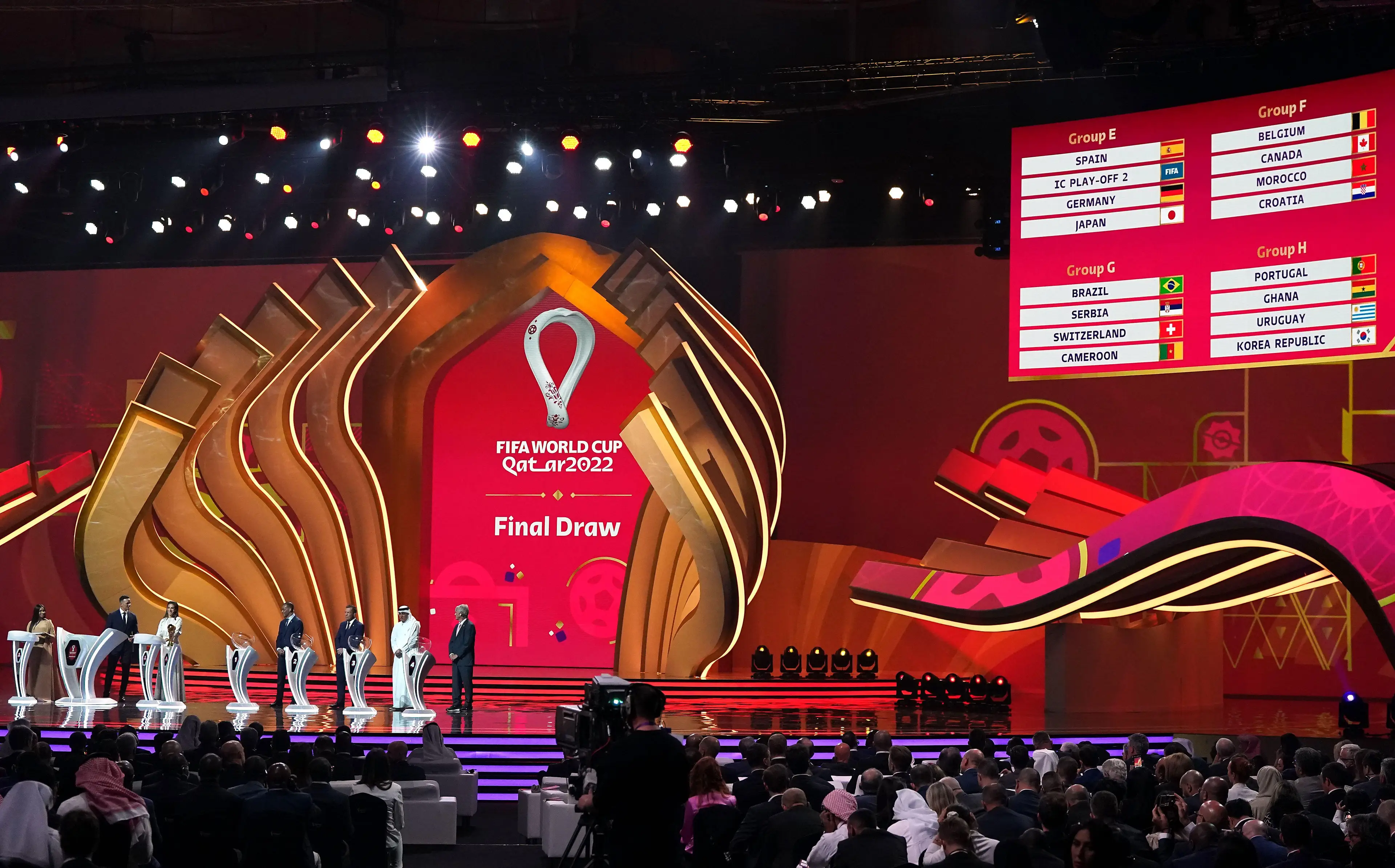 The price of hotel rooms in Qatar have skyrocketed after Friday's World Cup draw (Image: PA)