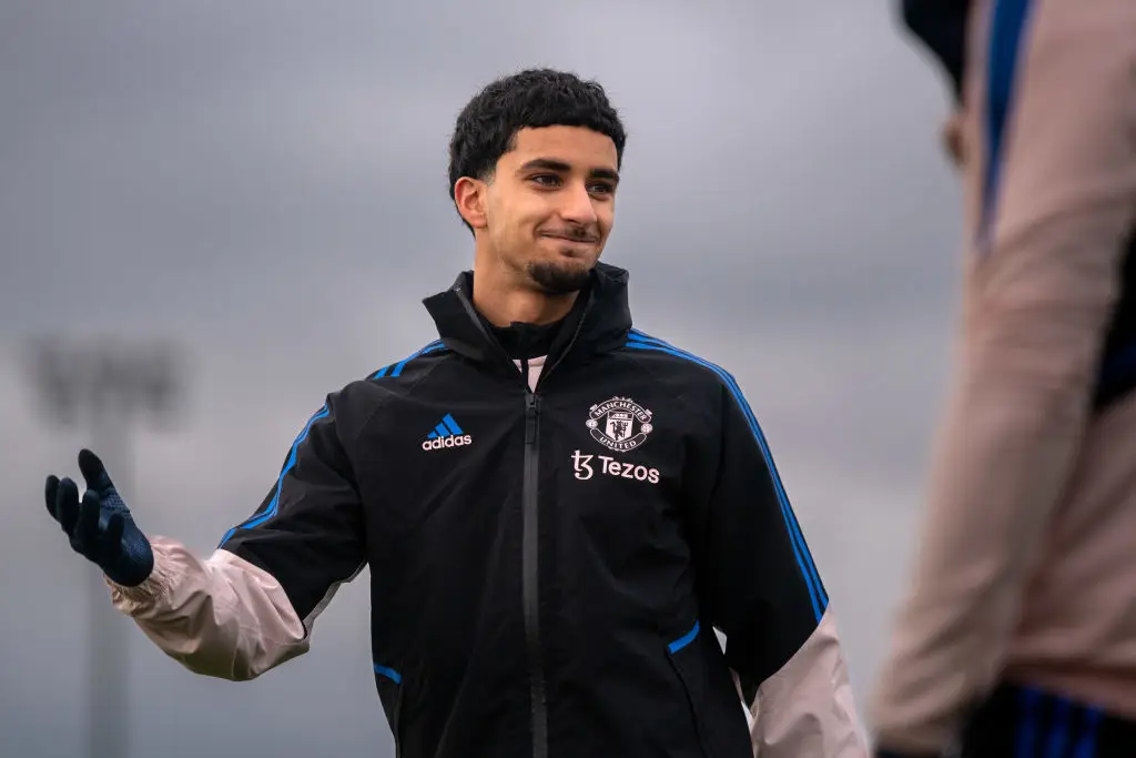 Zidane Iqbal left Man Utd in 2023 (Credit:Getty)