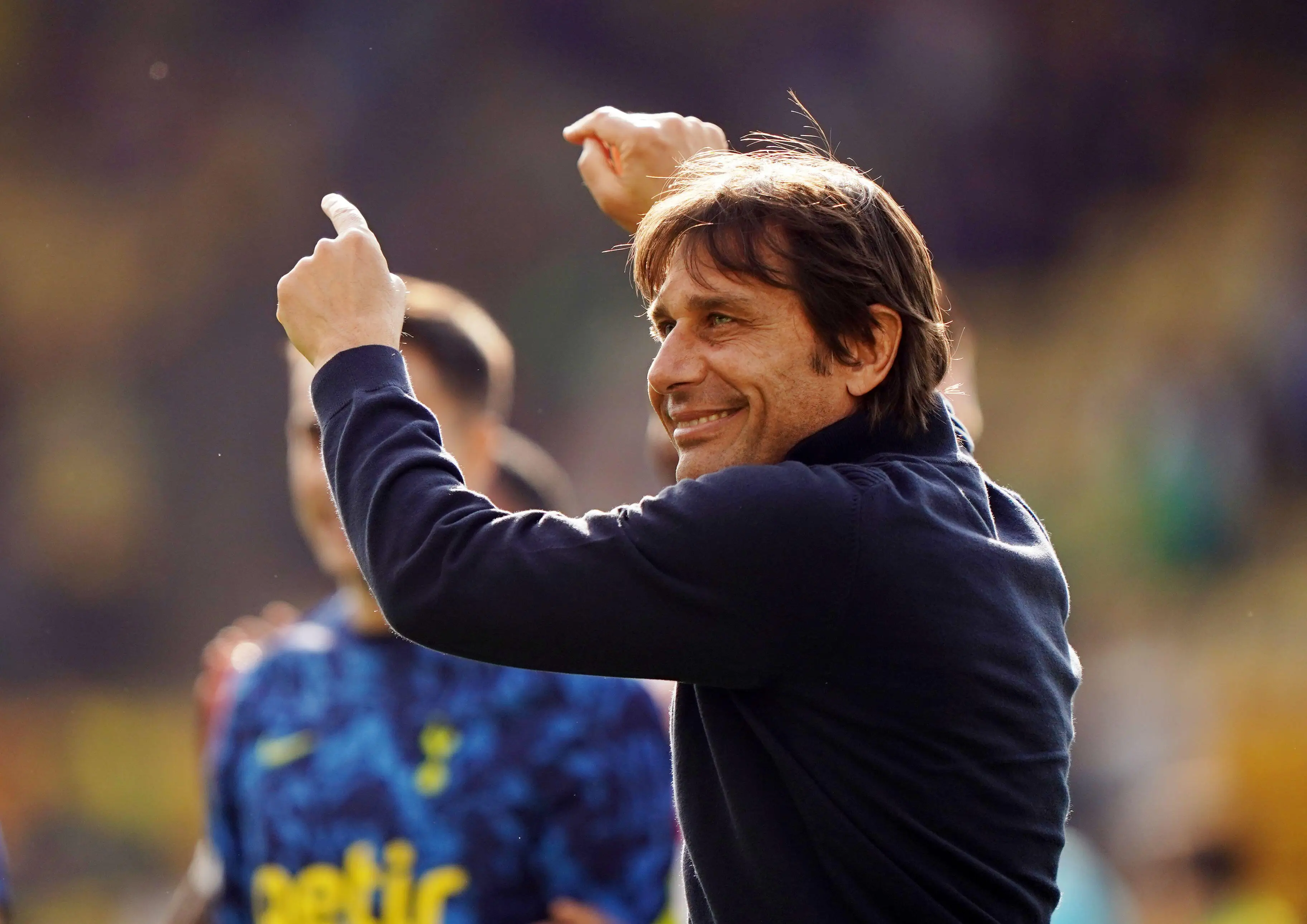 Antonio Conte will remain at Spurs next season (Alamy)