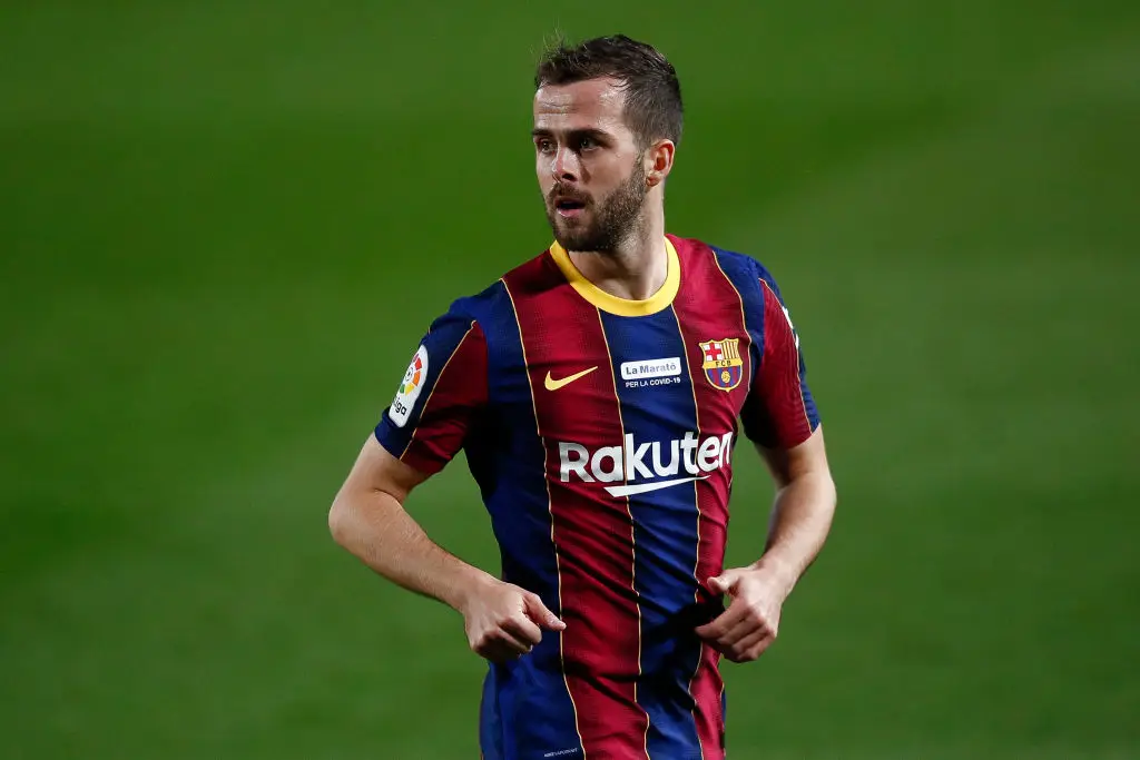 Miralem Pjanić in action for Barcelona (Credit:Getty)