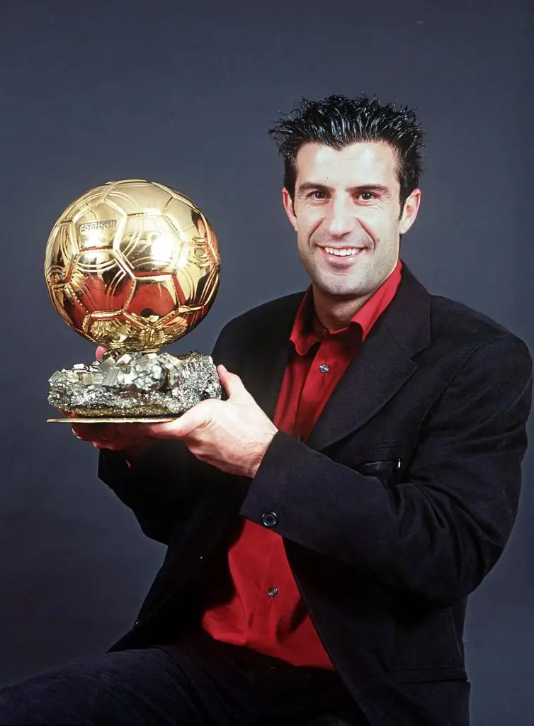 Luis Figo won the Ballon d'Or in 2000 (Credit:Getty)