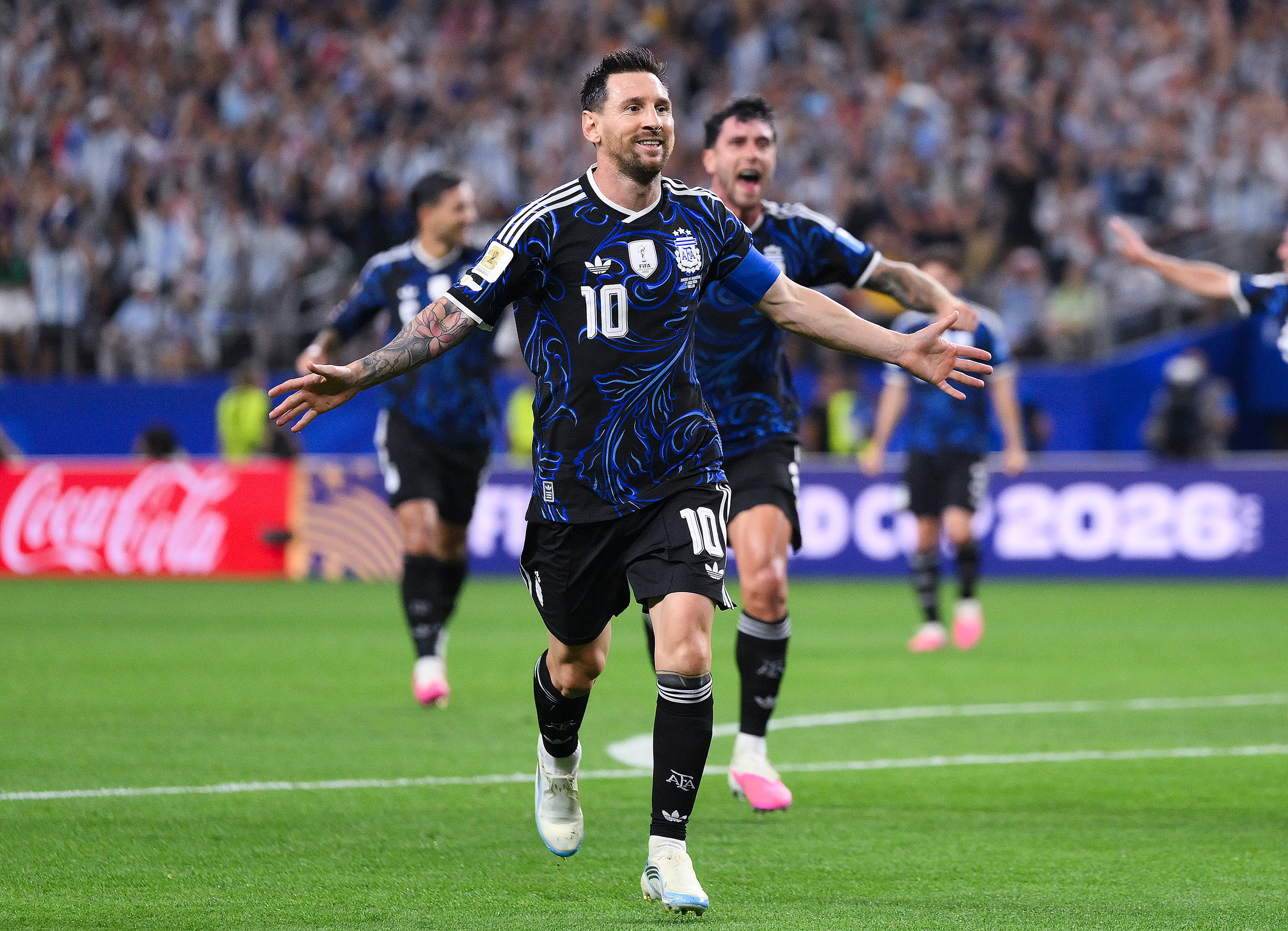 Argentina have worn their blue away kit once during the 2026 World Cup campaign, against Jordan in the group stage. Image credit: Getty