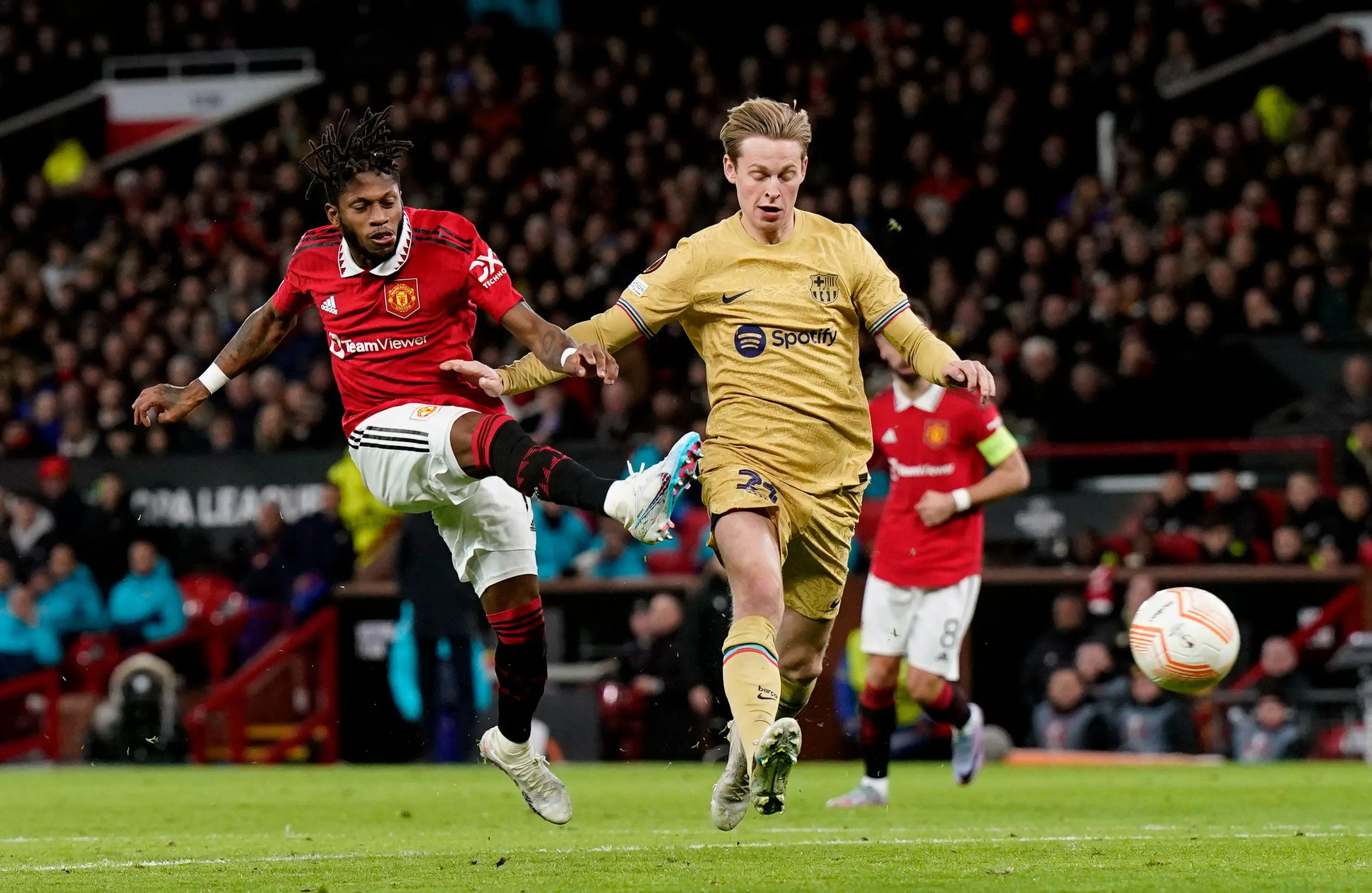 It came off Fred's shin. He won't care. (Image