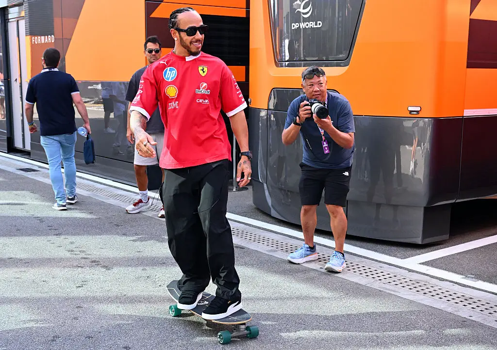 You might even spot Lewis Hamilton around the VIP area