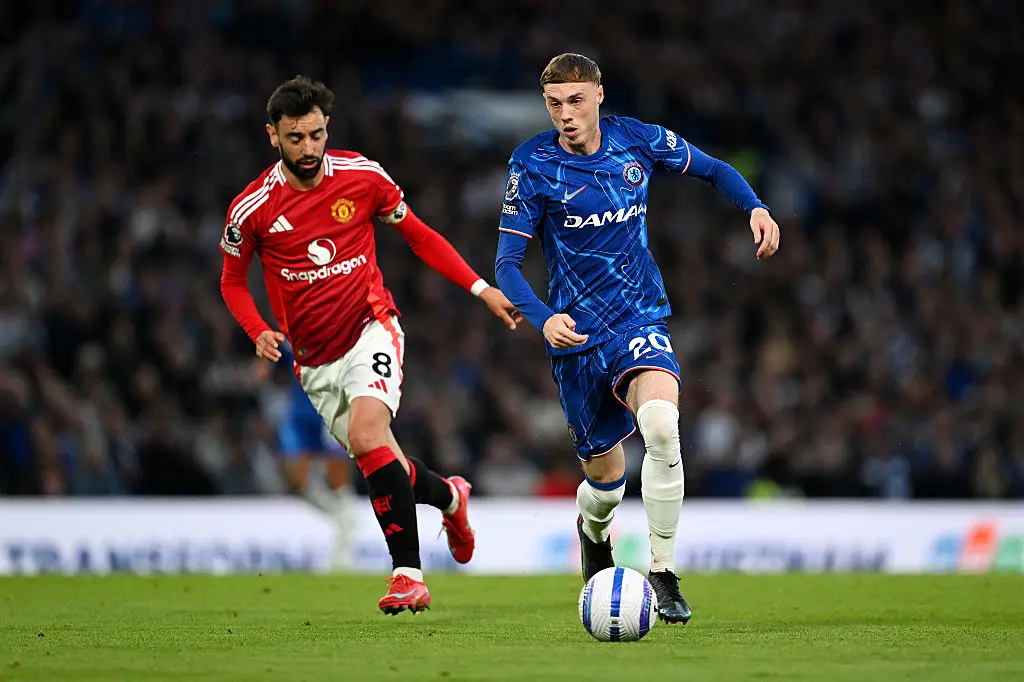 Palmer has shut down the links with United. (Image: Darren Walsh/Chelsea FC via Getty Images)