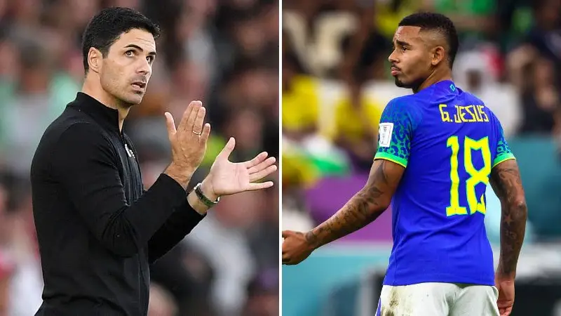 Mikel Arteta provides significant update on Gabriel Jesus