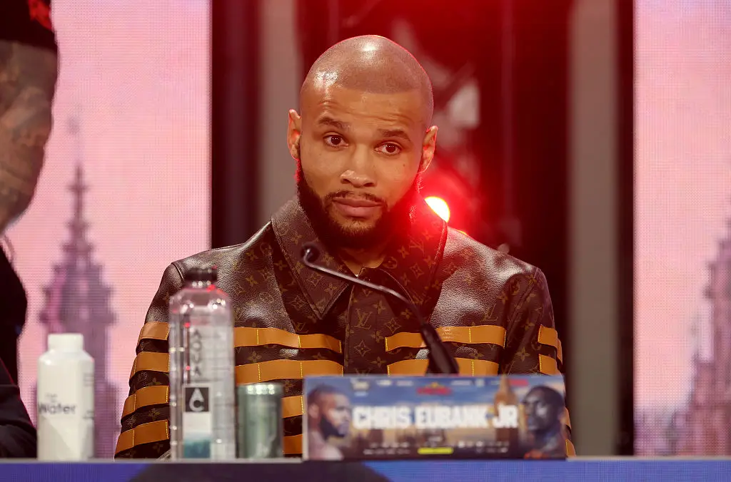 Chris Eubank Jr. will take on Conor Benn on Saturday night (Credit:Getty)