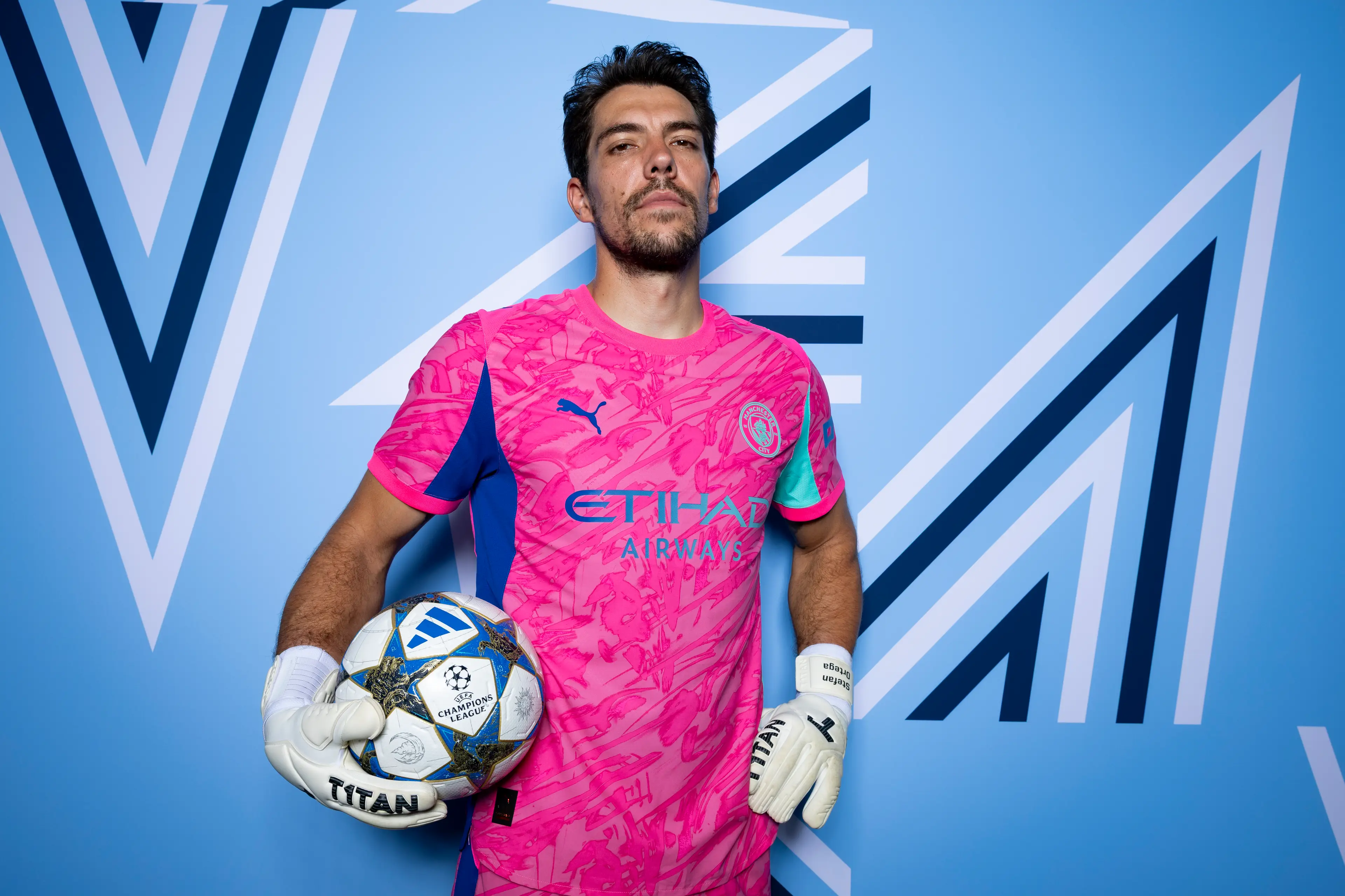 Ortega has been demoted to City's fourth choice goalkeeper. Image: Getty