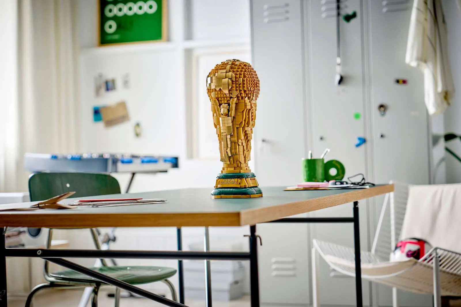 The FIFA World Cup Official Trophy has received rave reviews (LEGO)