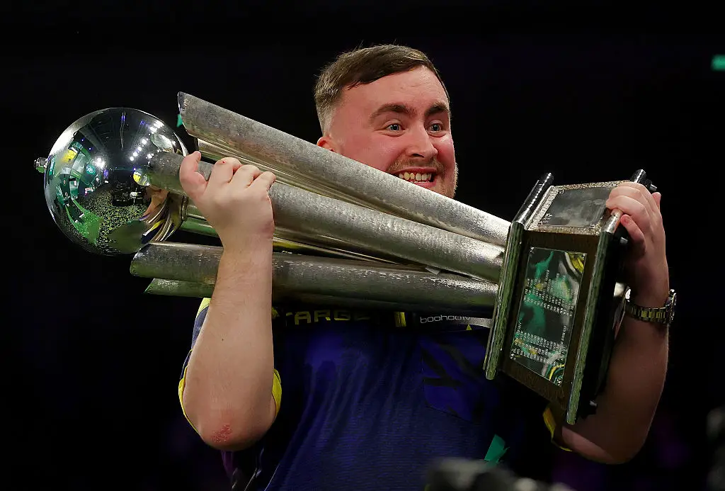 Littler has celebrated the new contract with gifts for all staff members at Target Darts. (Image: Warren Little/Getty Images)