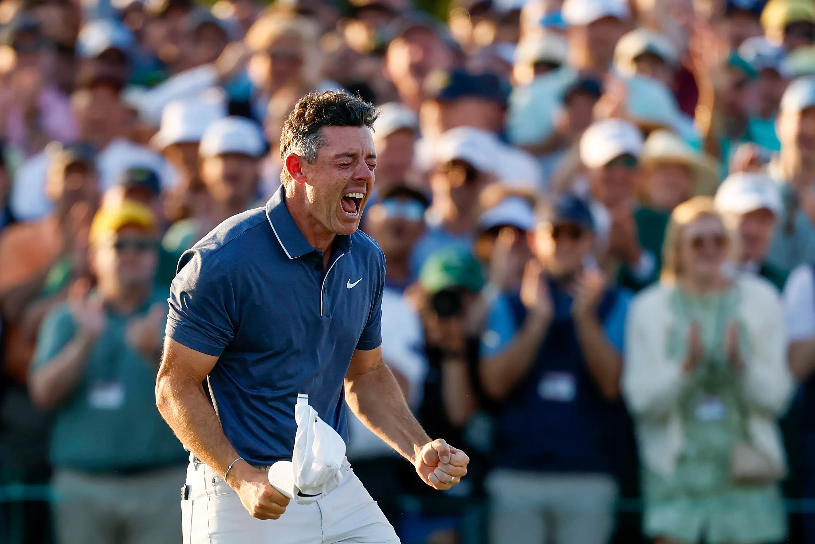 Rory McIlroy finally won the Masters at Augusta. Image: Getty
