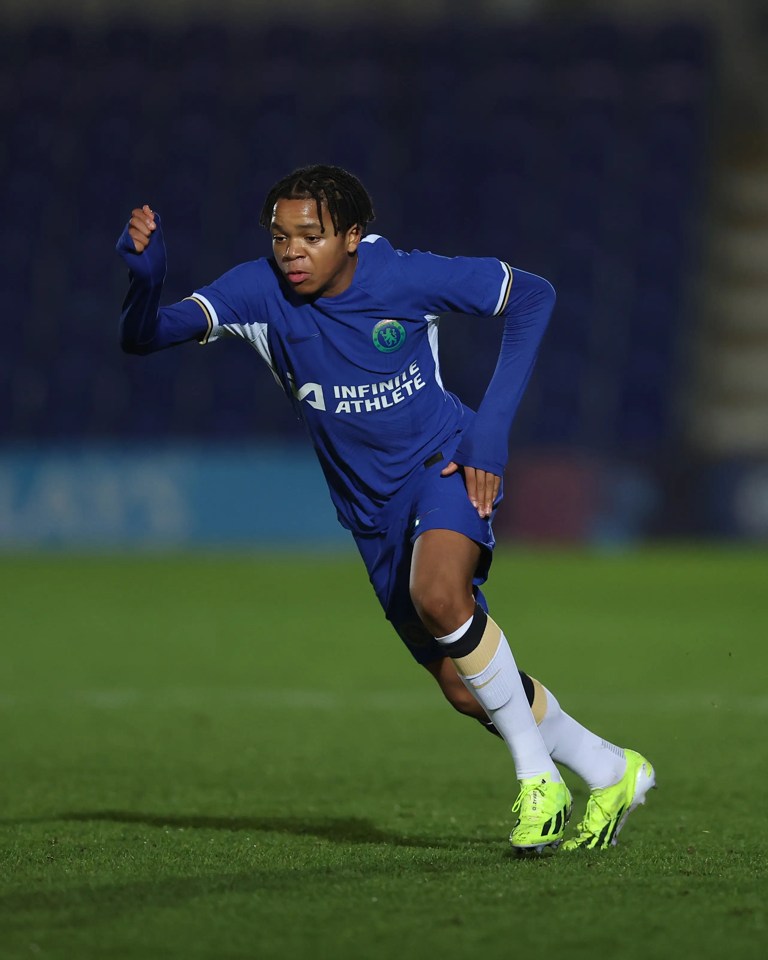 Rio Ngumoha in action for Chelsea. Image: Getty