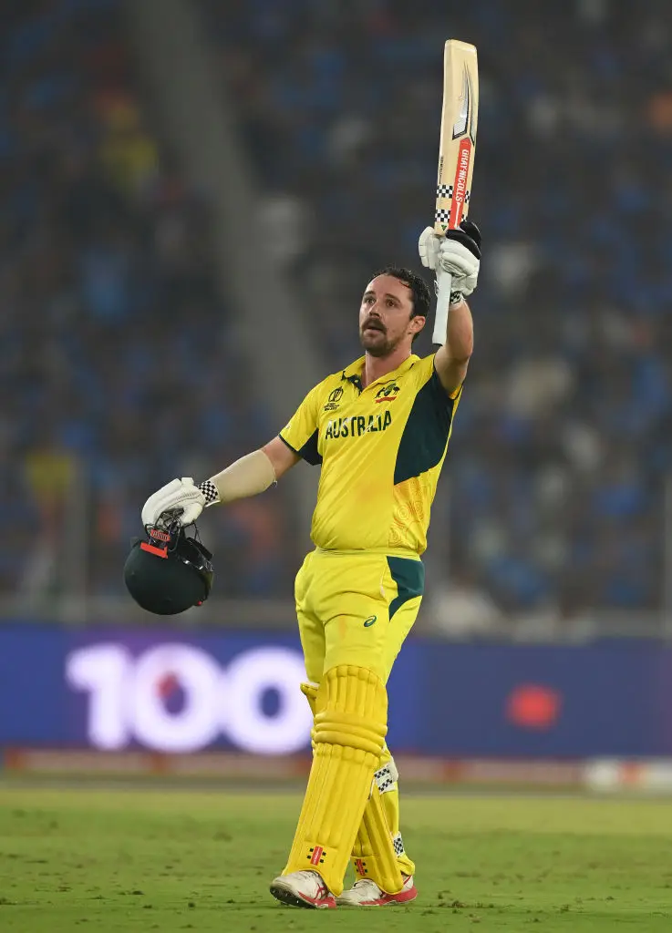 Travis Head guided Australia to their sixth Cricket World Cup title (Image: Getty)