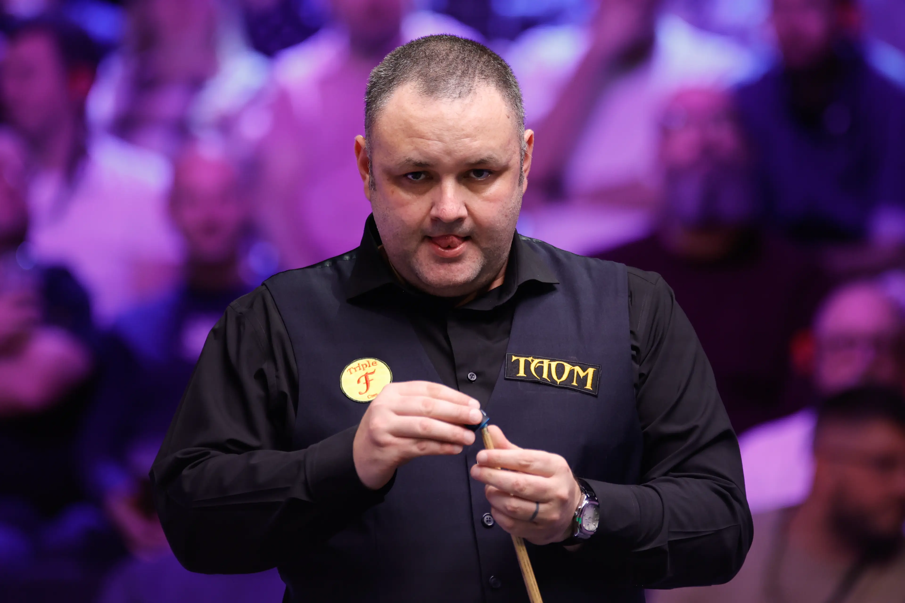 Stephen Maguire had a meltdown against Gao Yang in qualifying for this year's German Master. Image: Getty 