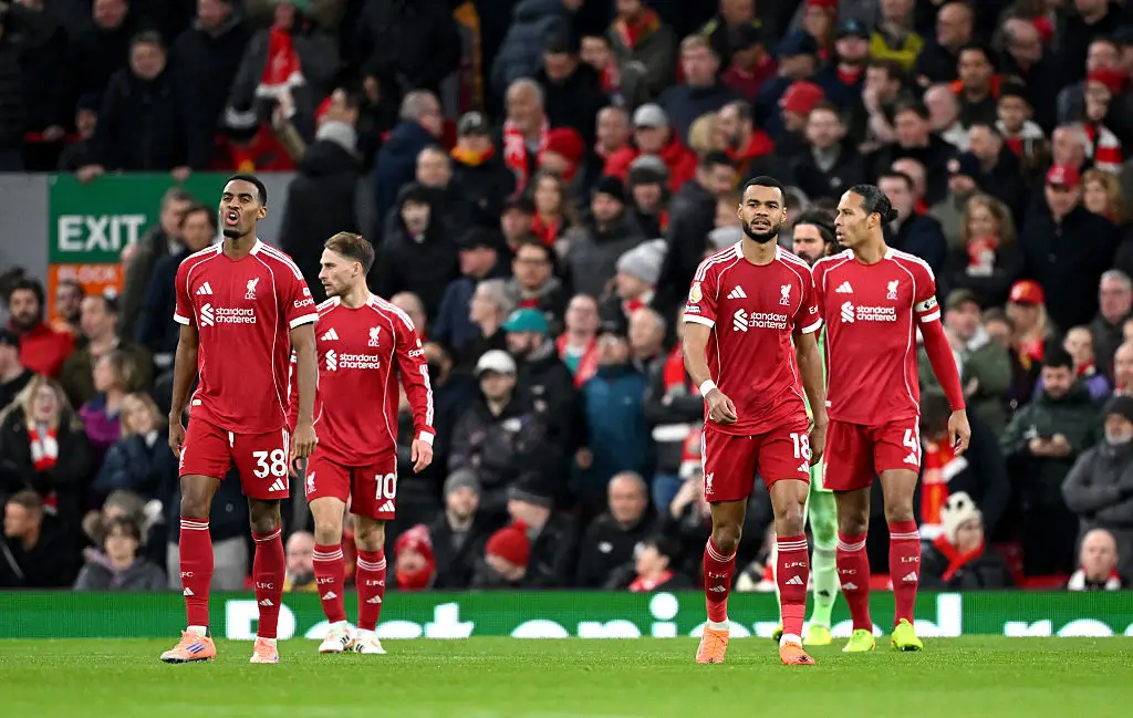 Liverpool were left stunned (Credit:Getty)