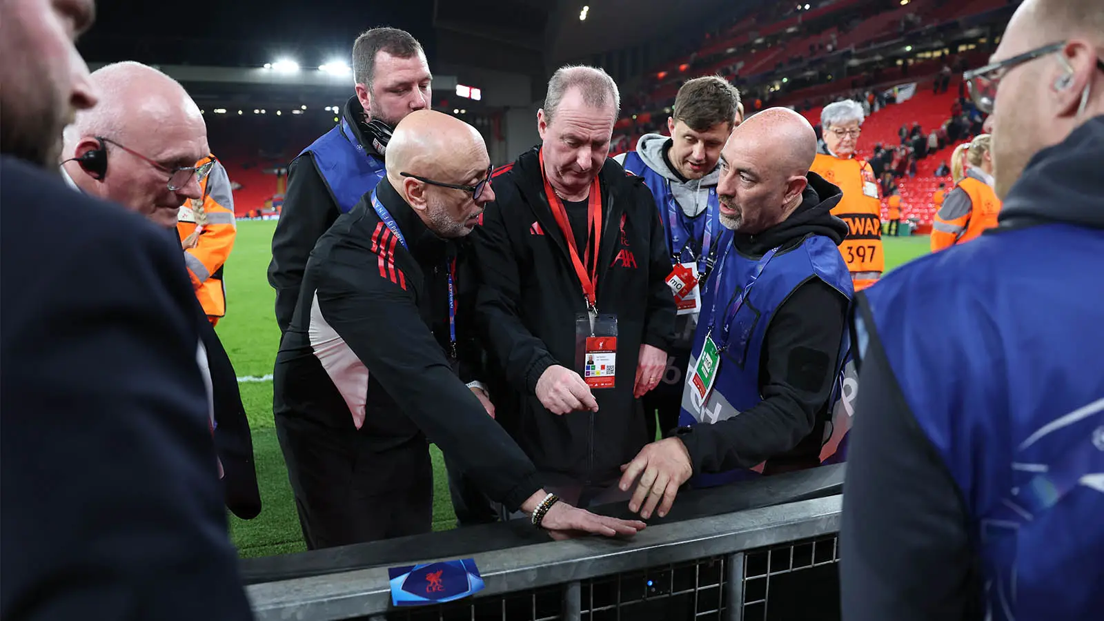 UEFA launched an investigation into the Anfield advertising boards following the Noa Lang incident (Image: Getty)