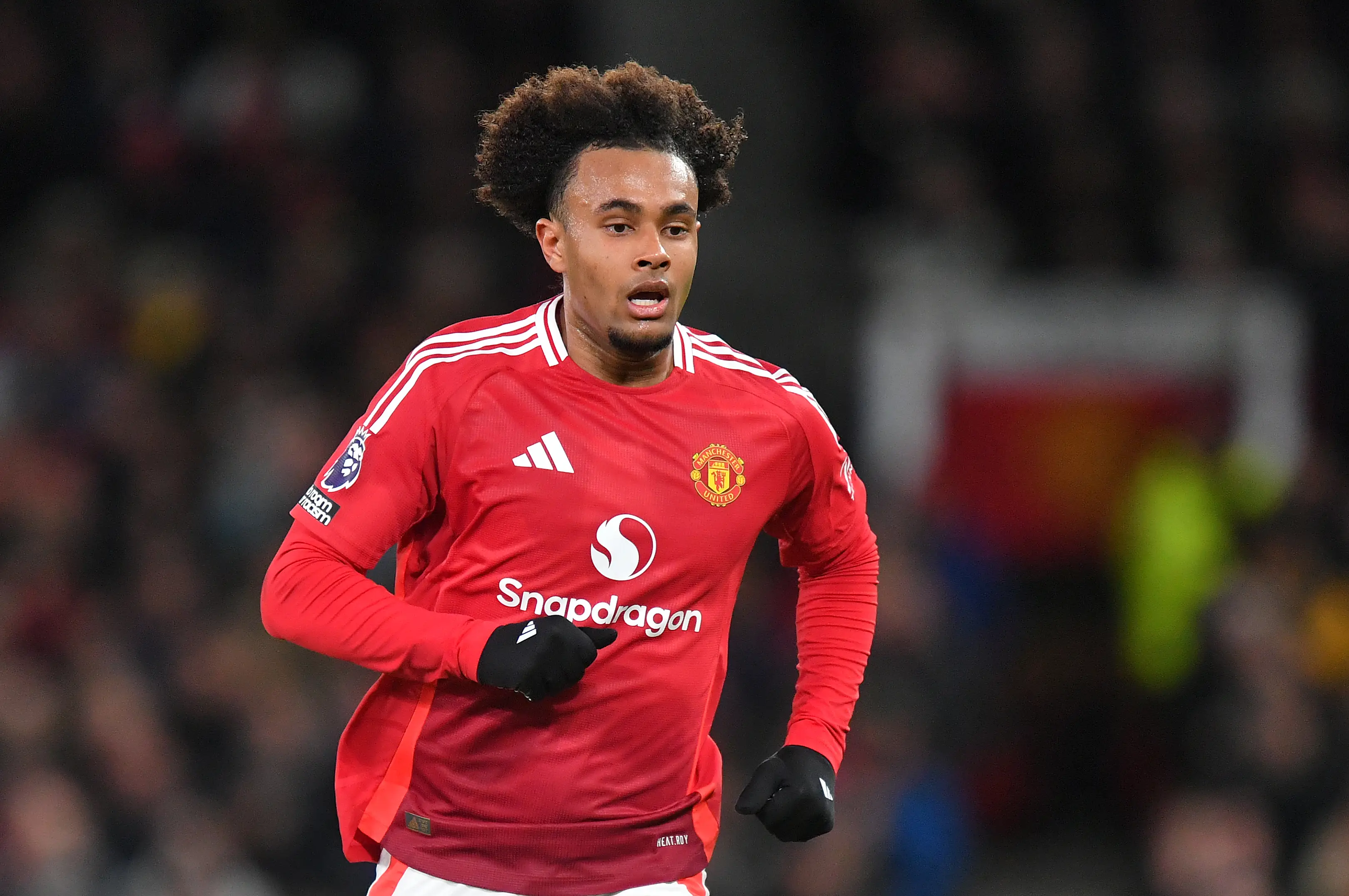 Joshua Zirkzee has struggled at Manchester United. Image: Getty