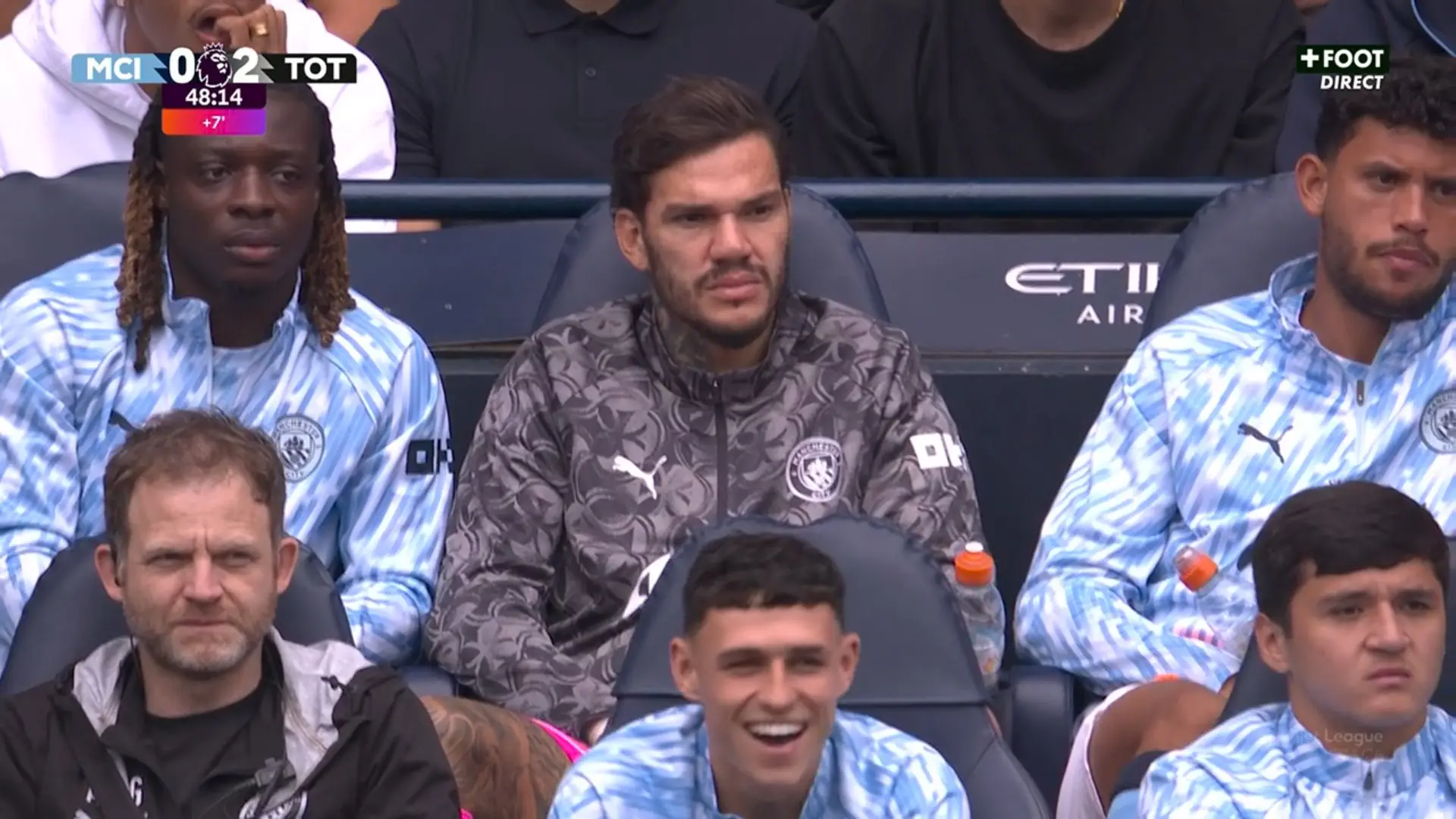 Foden could be laughing on the City bench. Image credit: Foot Direct
