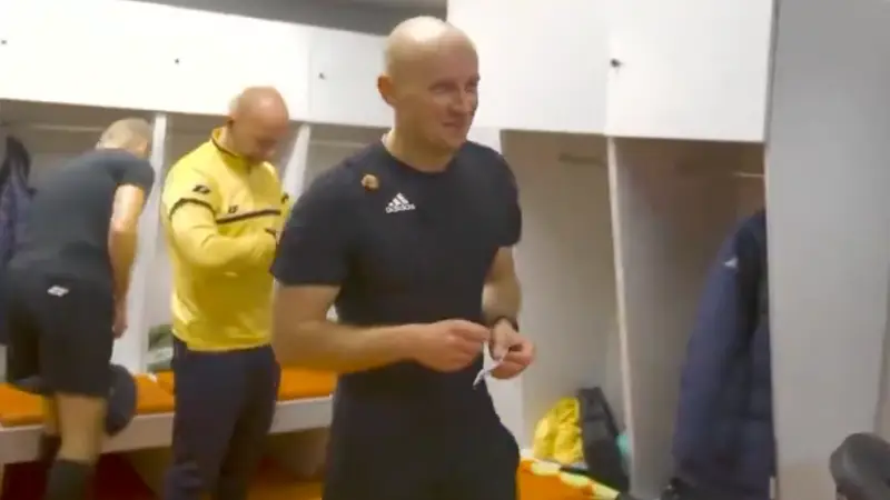 Real Madrid vs Juventus referee caused fury after dressing room video prompted calls for UEFA investigation