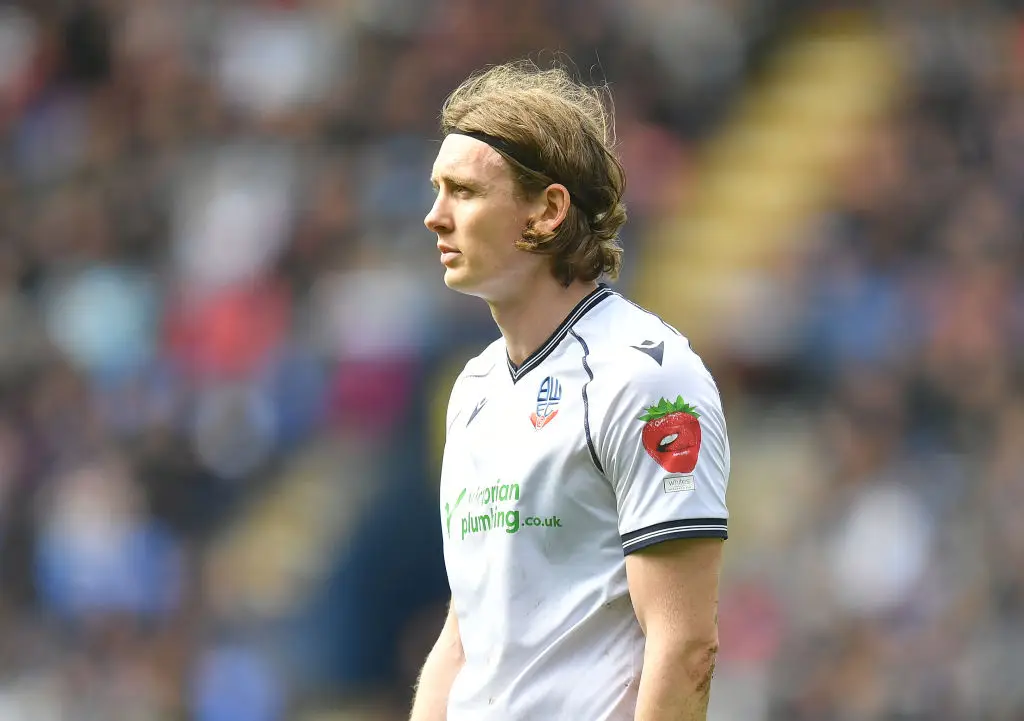 Former Botlon striker Jon Dadi Bodvarsson could be set to move to Wrexham. (Image: Getty)