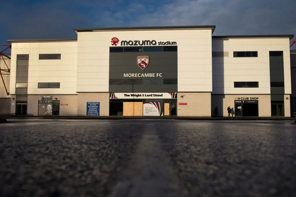 Morecambe FC could soon not exist (Credit:Getty)