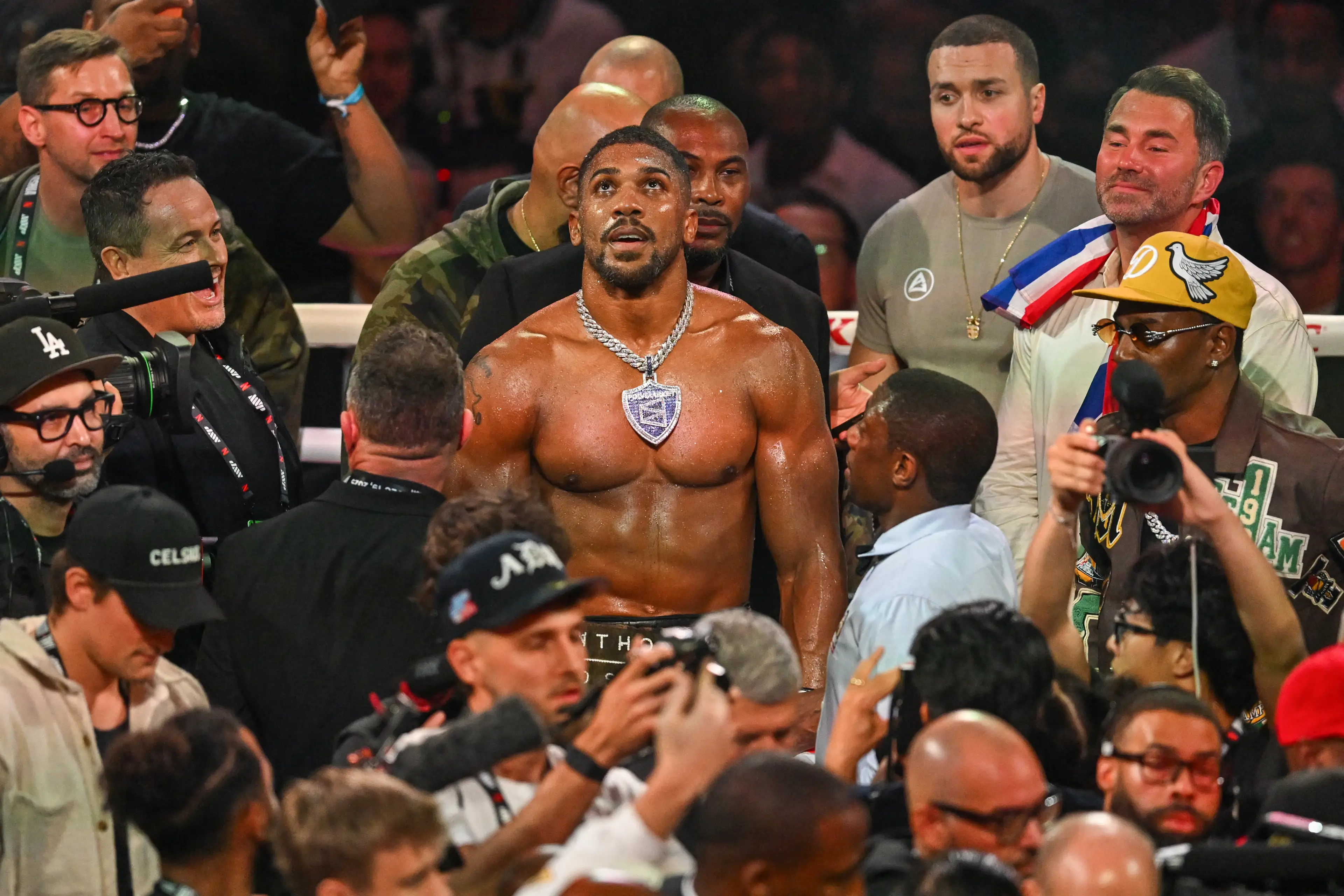 Joshua is believed to be stable in hospital. Image: Getty