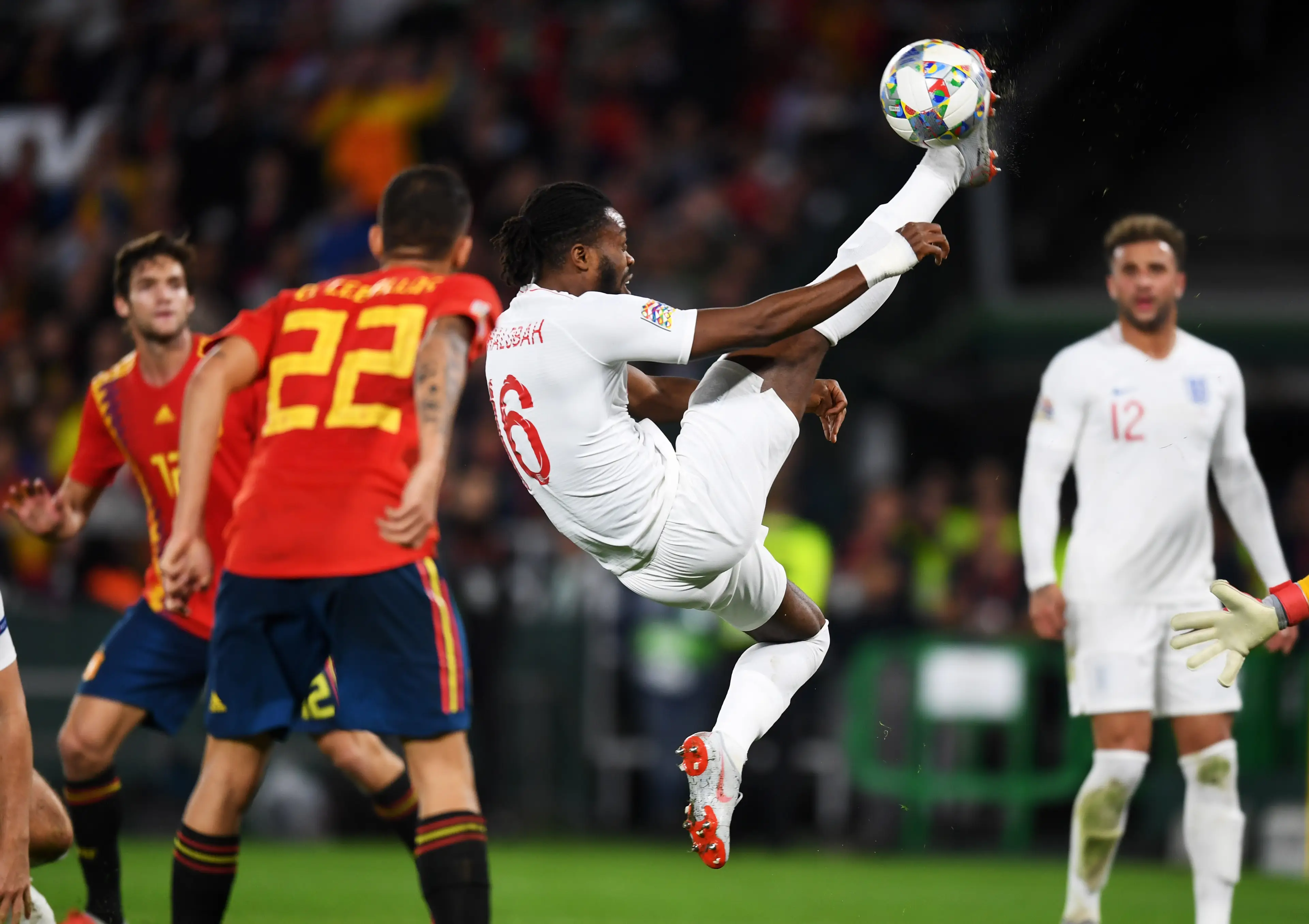 Chalobah played just one game for England in 2018. Image: Getty