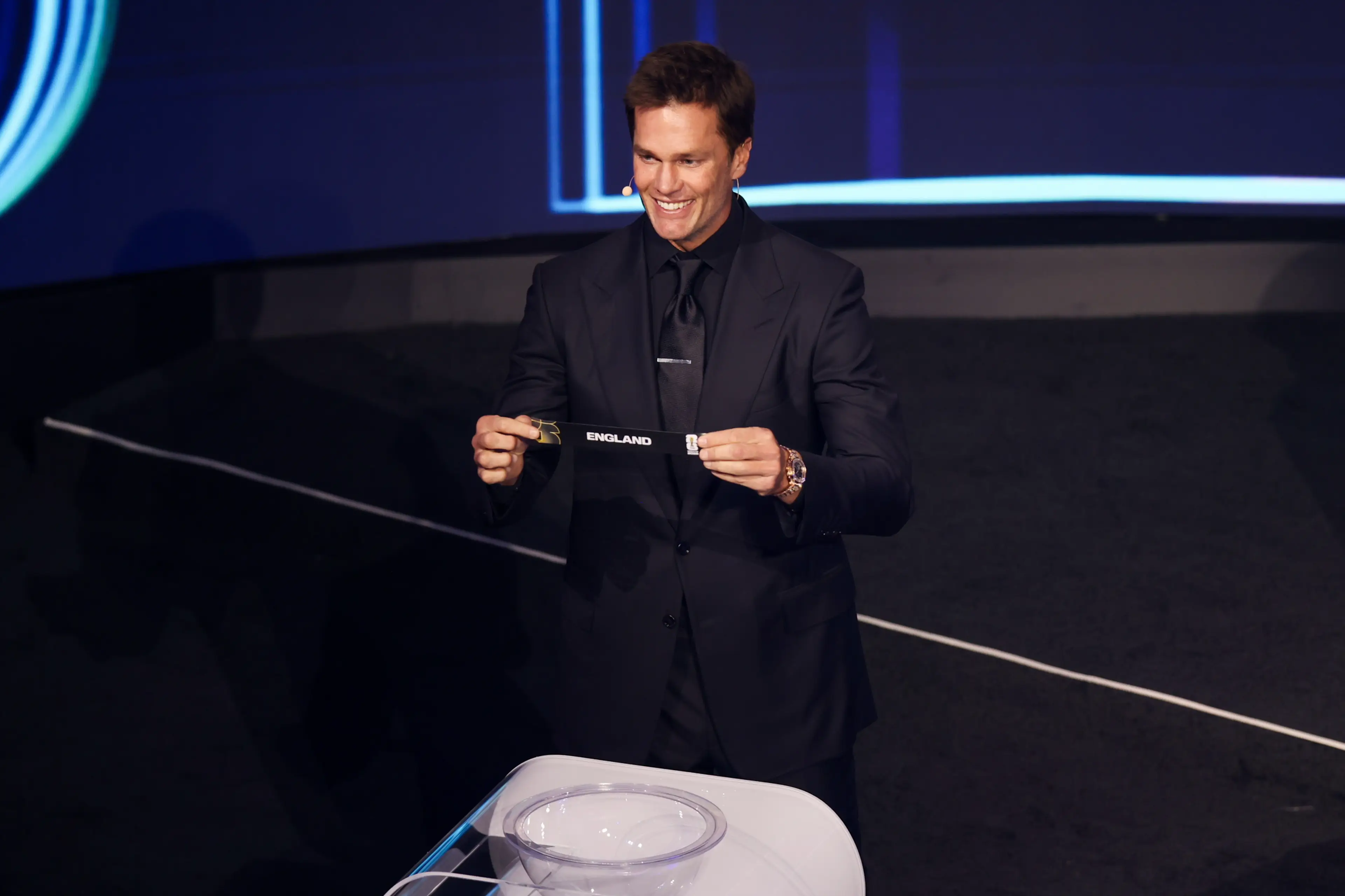 Brady was on draw duty for the 2026 World Cup. Image: Getty