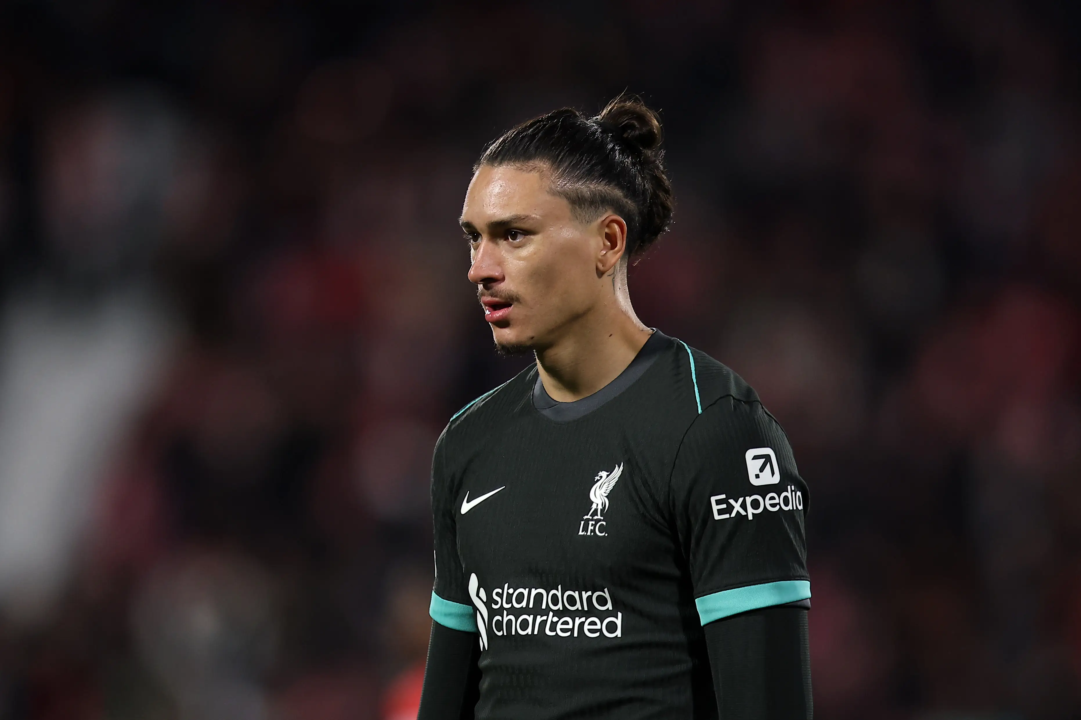 Darwin Nunez has scored three times for Liverpool this season. Image: Getty