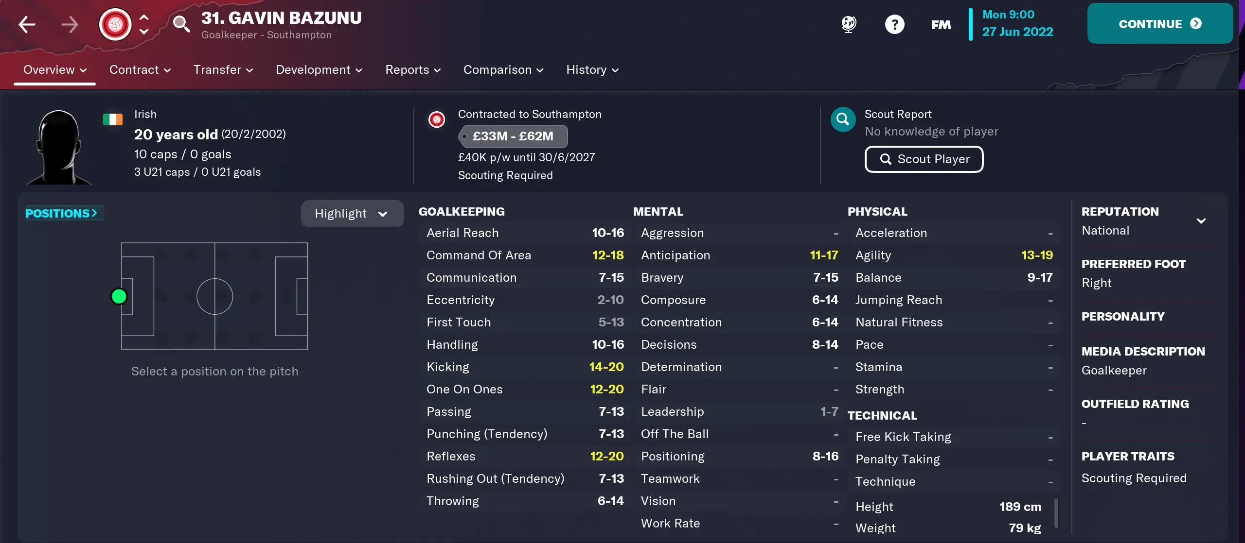 Image credit: Football Manager 2023 beta