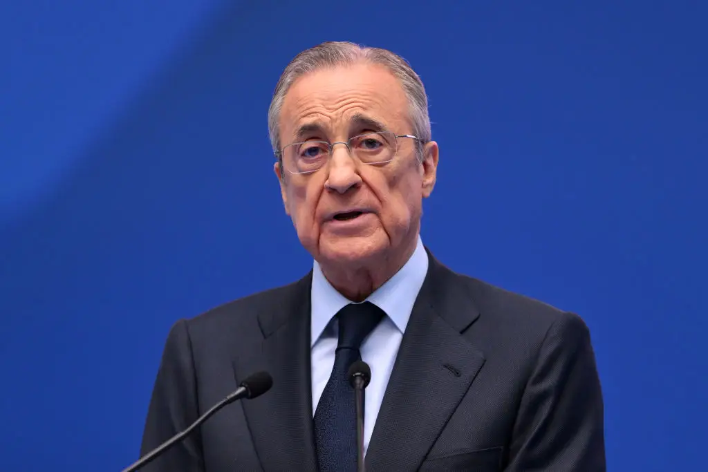 Real Madrid president Florentino Perez (Credit:Getty)