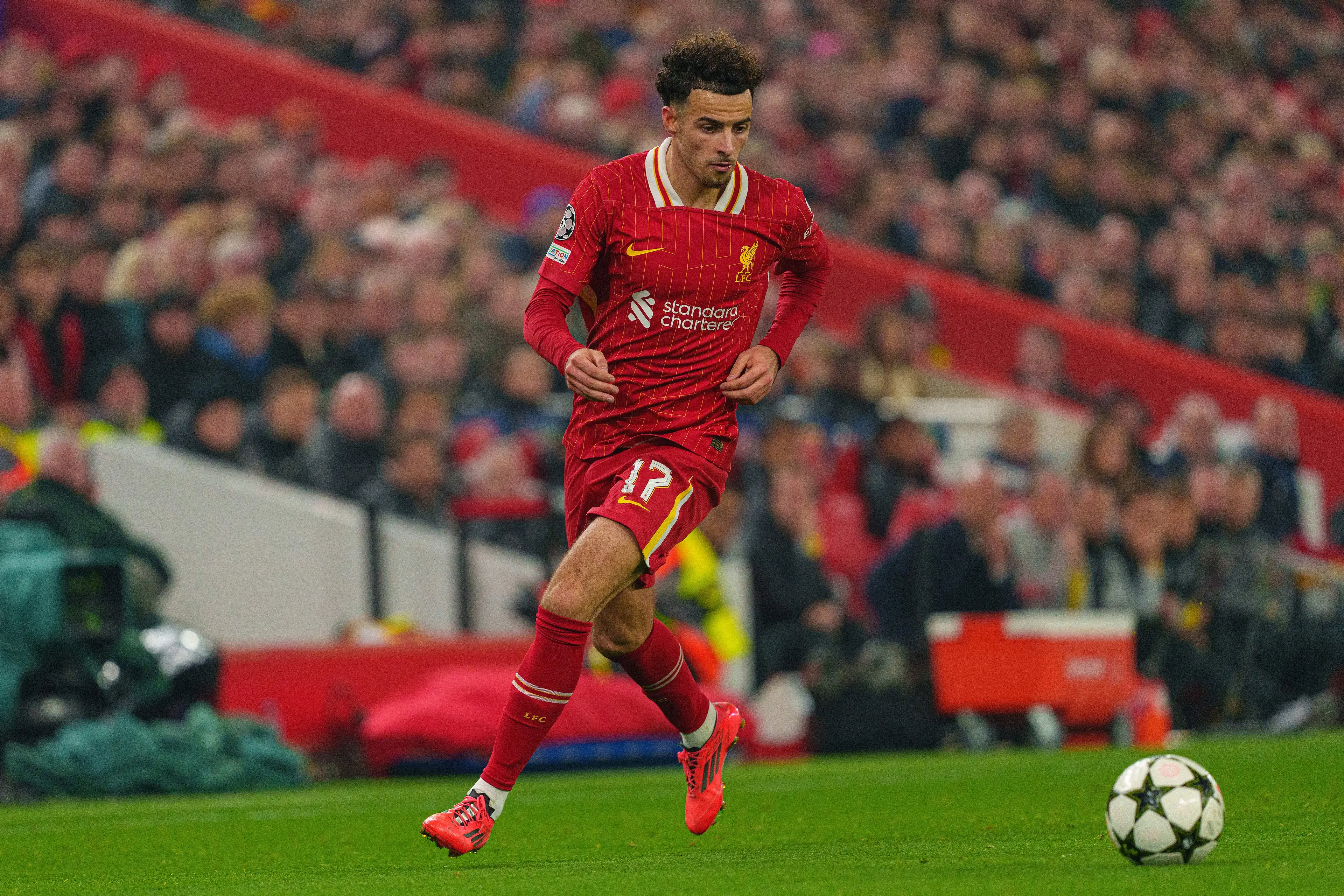 Curtis Jones is eligible to play for Nigeria through his grandmother. Image: Getty