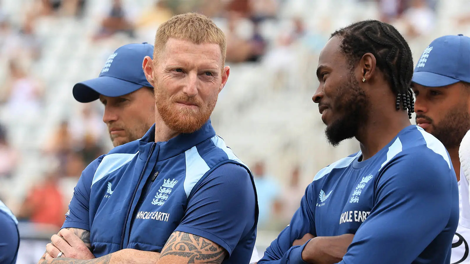 Ben Stokes (pictured alongside Jofra Archer) has played 379 matches for England (Image: Getty)